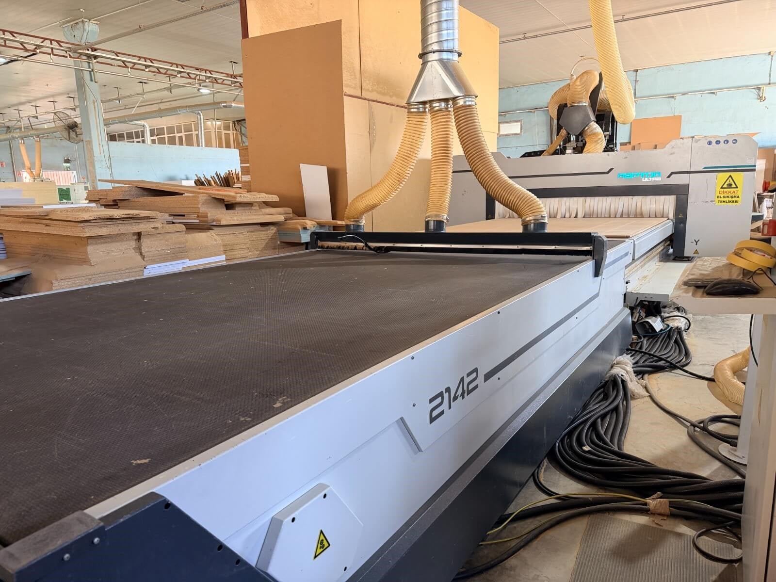AES Raptor Ultra Line 2142 Yükleme Boşaltmalı Cnc Makinesi (2020)