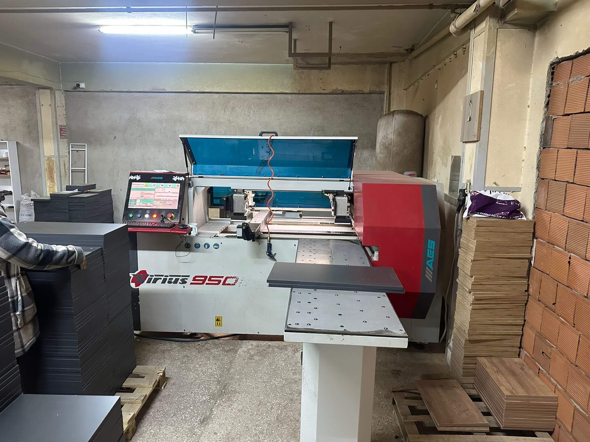 Aes Sirius 950 Cnc Delik Makinesi (2016)