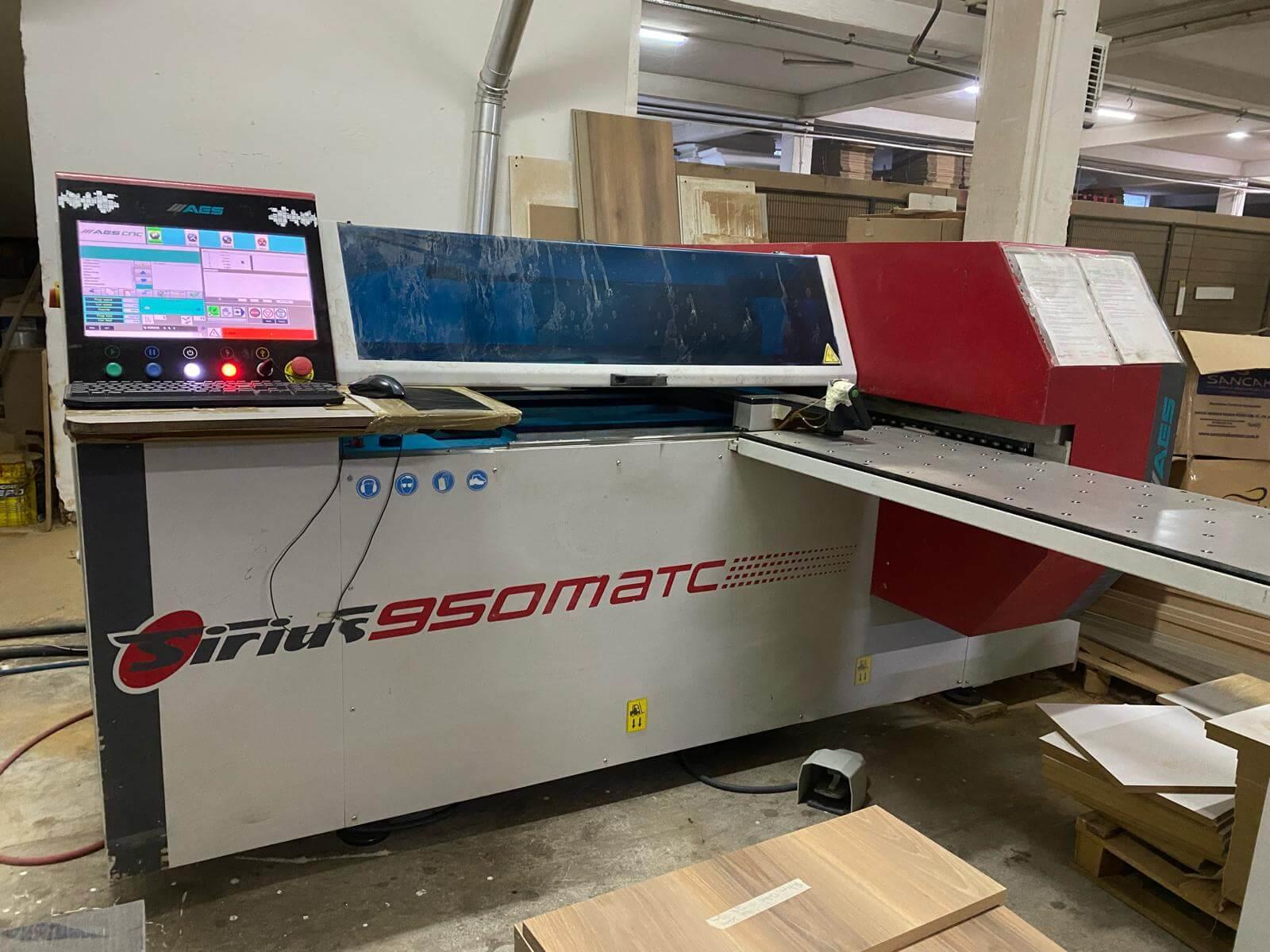 Aes Sirius 950 M Frezeli Cnc Delik Makinesi (2017)