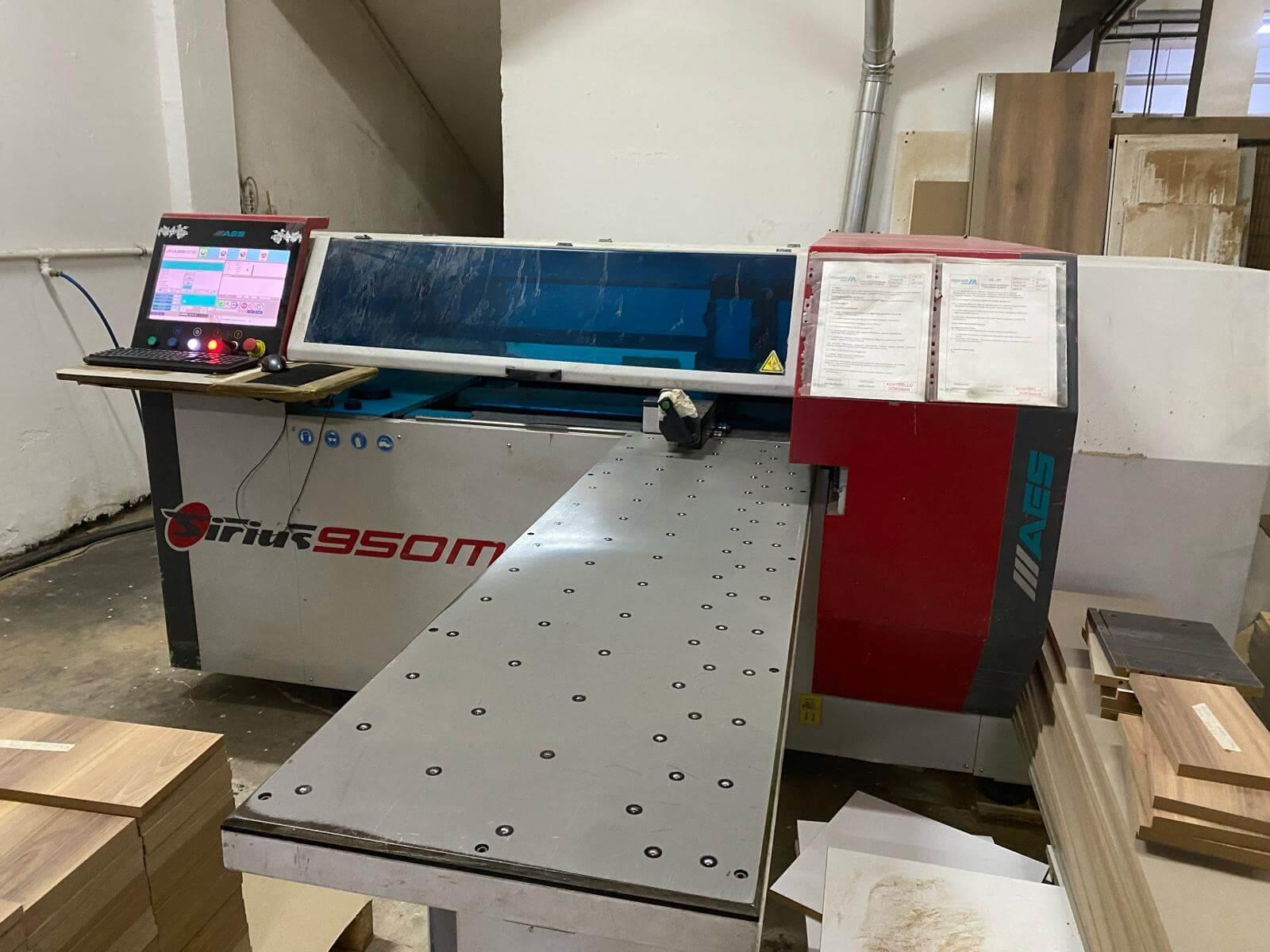 Aes Sirius 950 M Frezeli Cnc Delik Makinesi (2017)