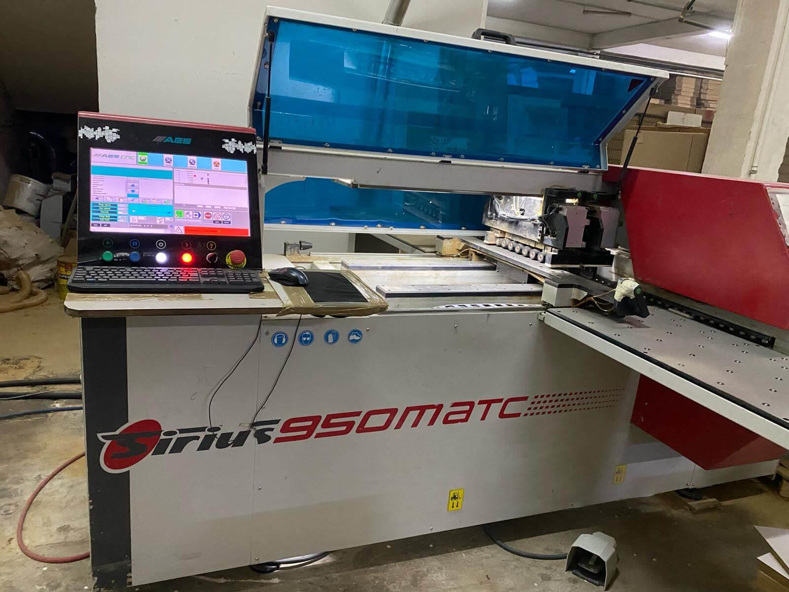 Aes Sirius 950 M Frezeli Cnc Delik Makinesi (2017)