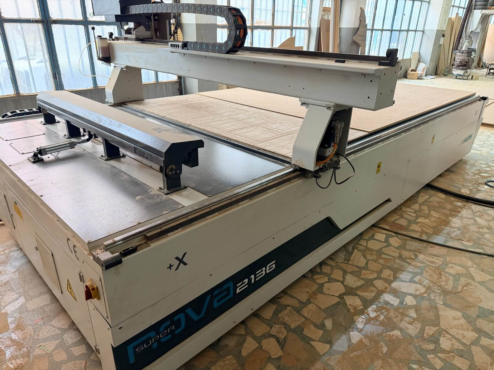 AES Süper Nova 2136 Düz Tabla Cnc Makinesi (2021)