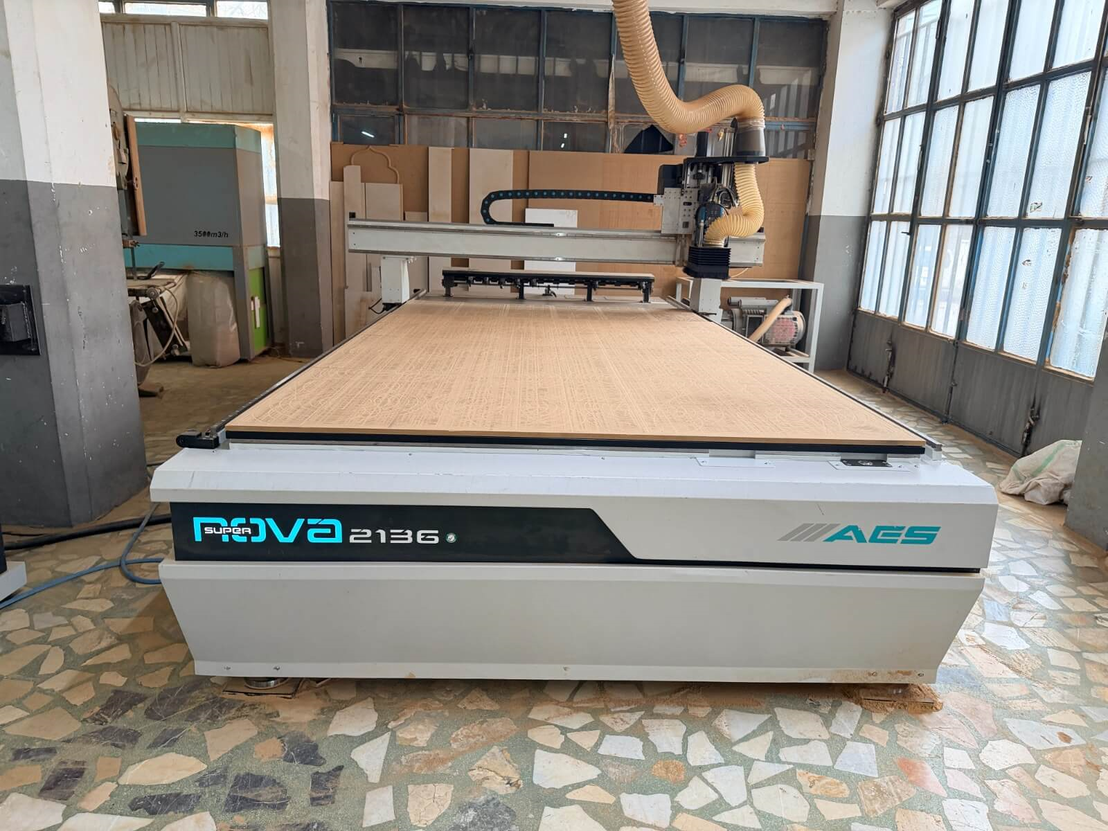 AES Süper Nova 2136 Düz Tabla Cnc Makinesi (2021)
