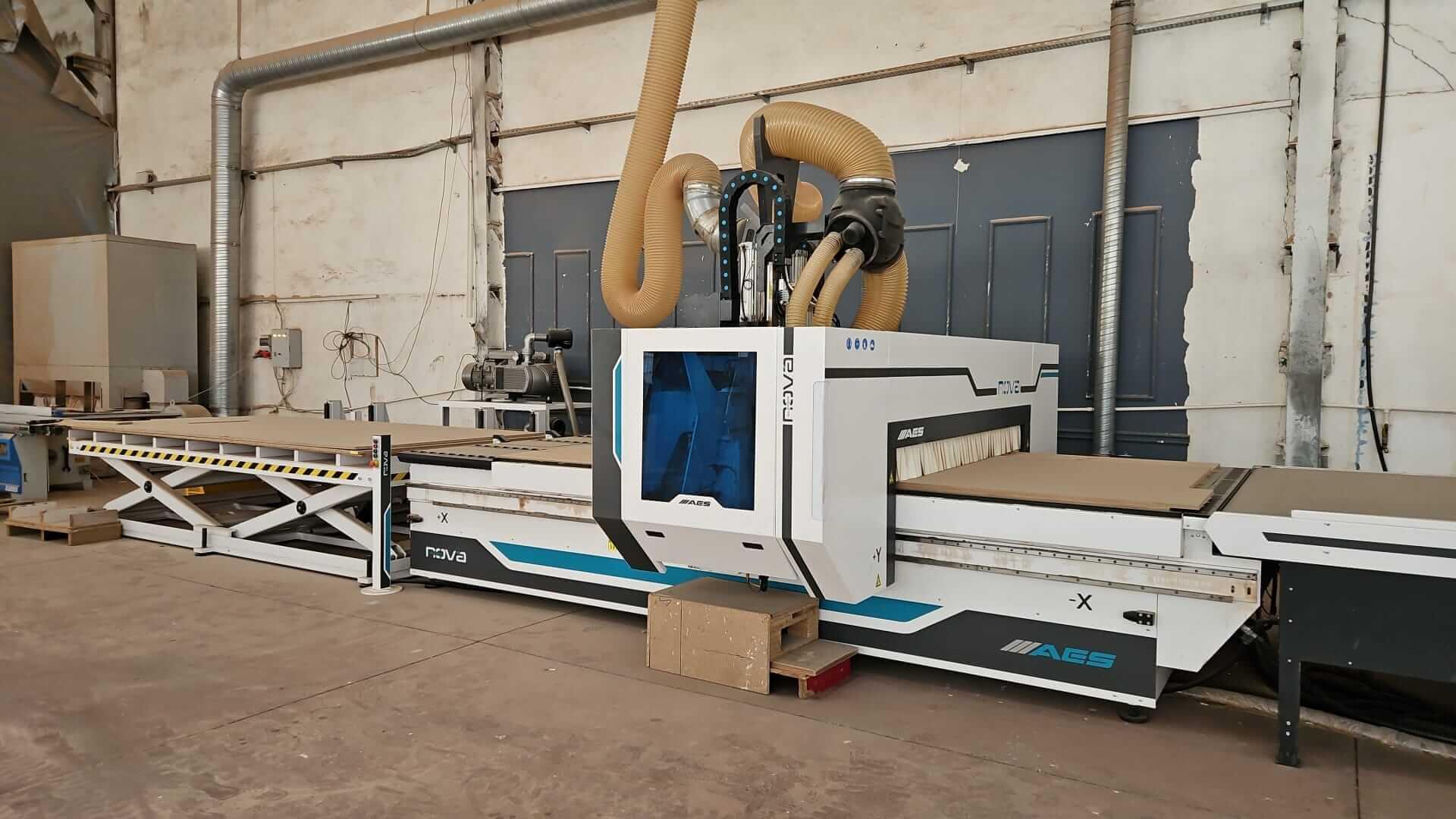 Aes Süper Nova Line 2136 Yükleme Boşaltmalı Cnc Makinesi (2023)