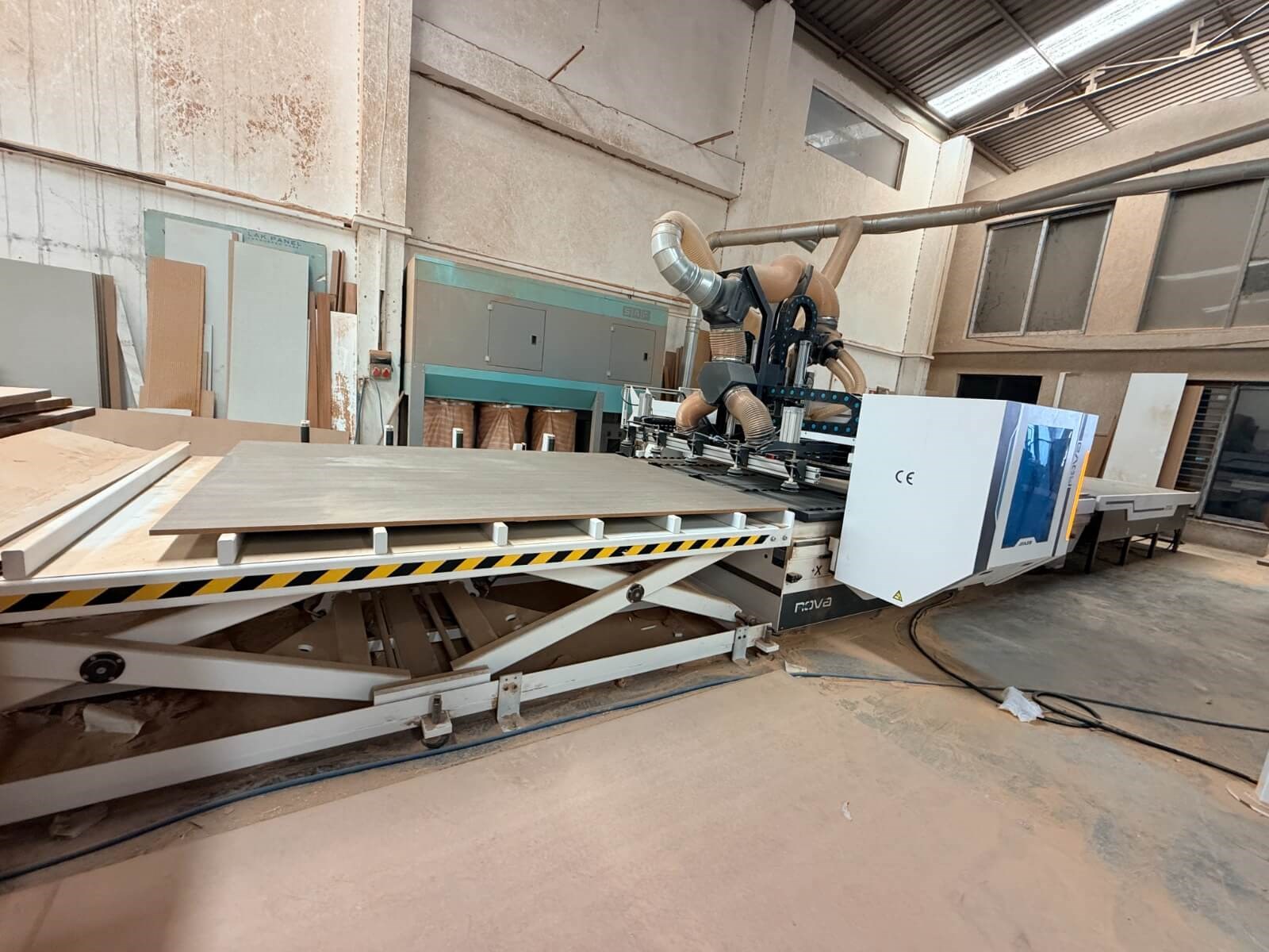 AES Süper Nova Line Yükleme Boşaltma Hat Cnc Makinesi (2023)