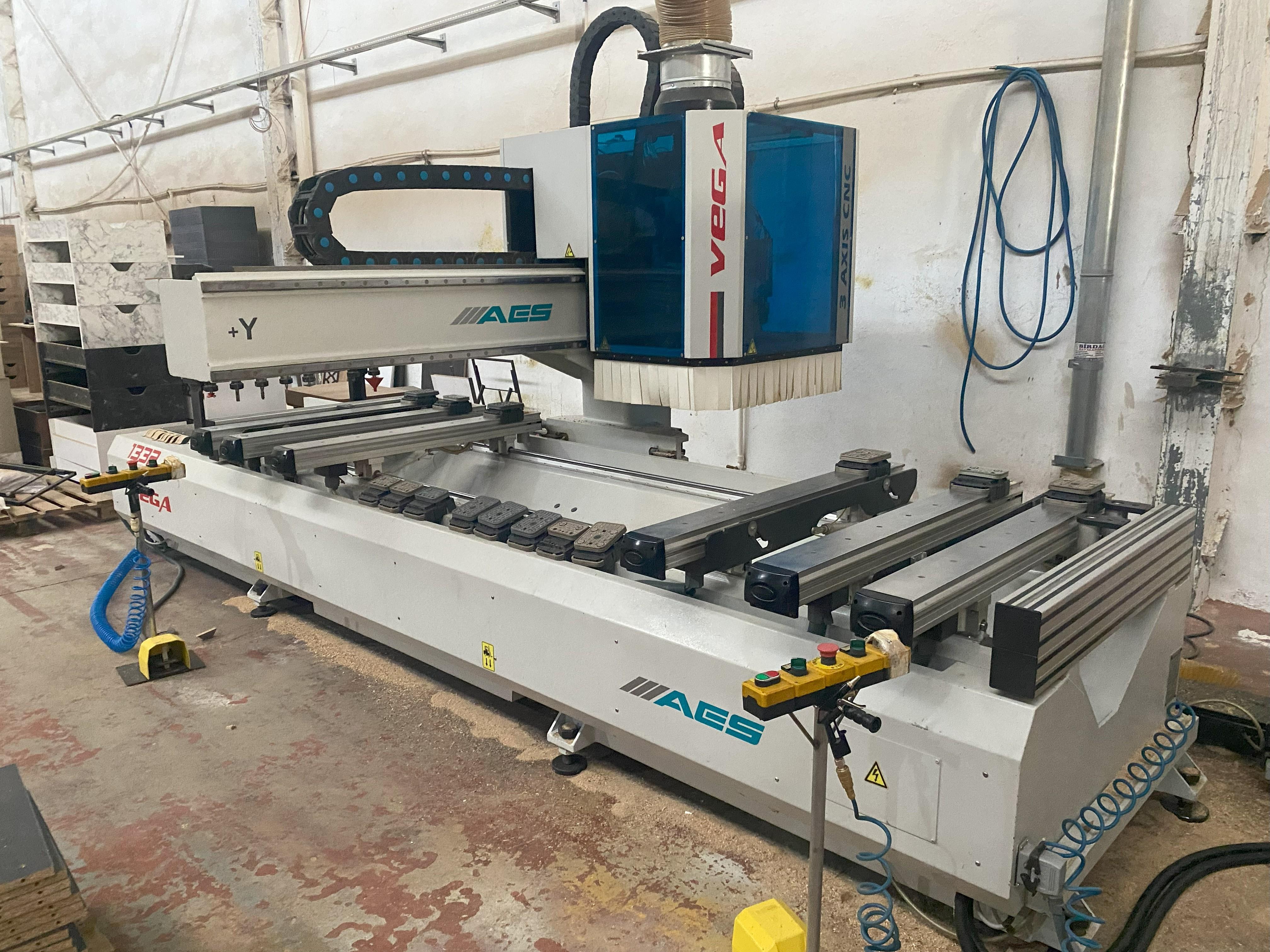 AES Vega 1332 Fincanlı Cnc Makinesi (2012)