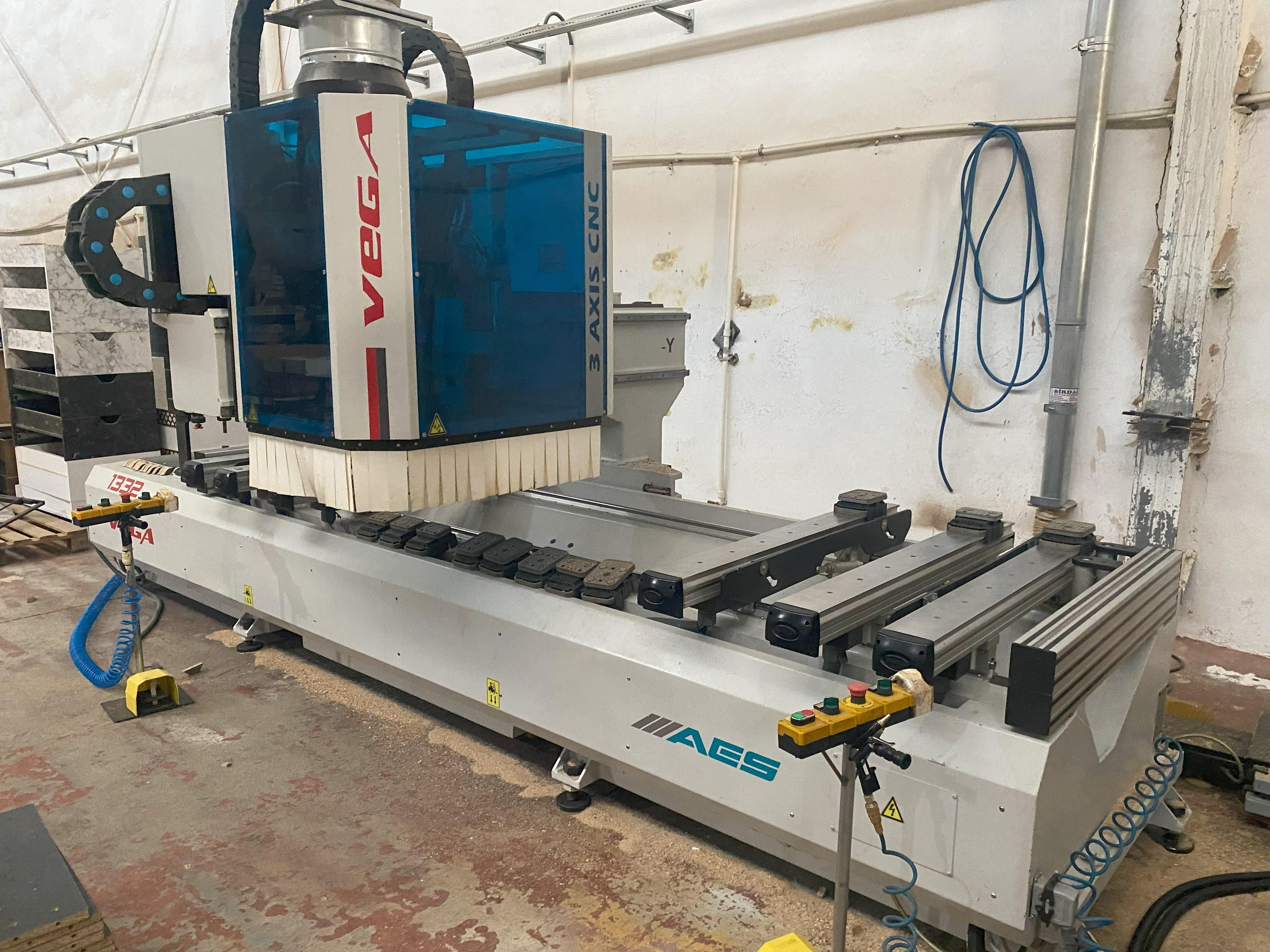 AES Vega 1332 Fincanlı Cnc Makinesi (2012)