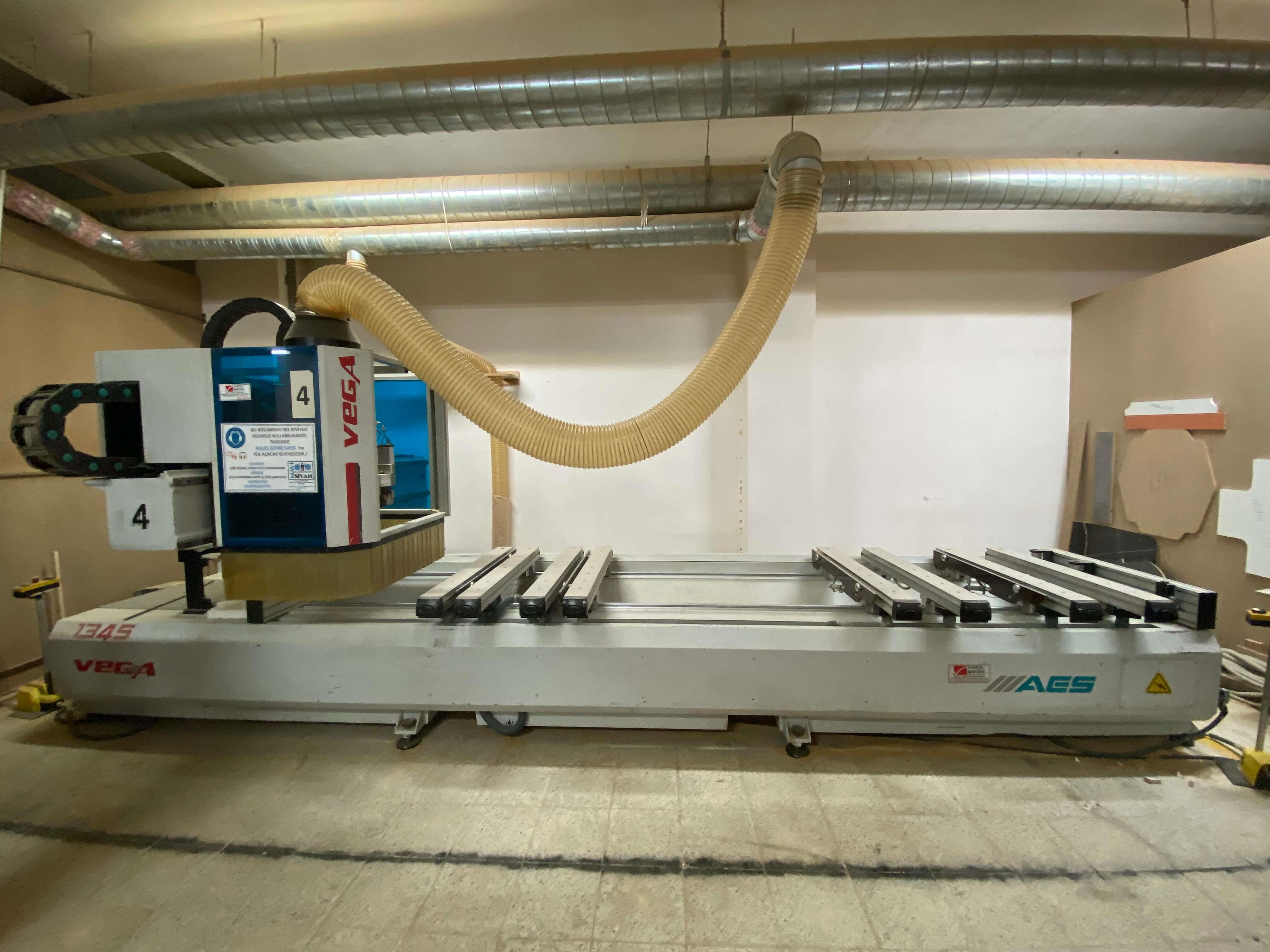 Aes Vega 1345 Fincanlı Cnc Makinesi (2012)