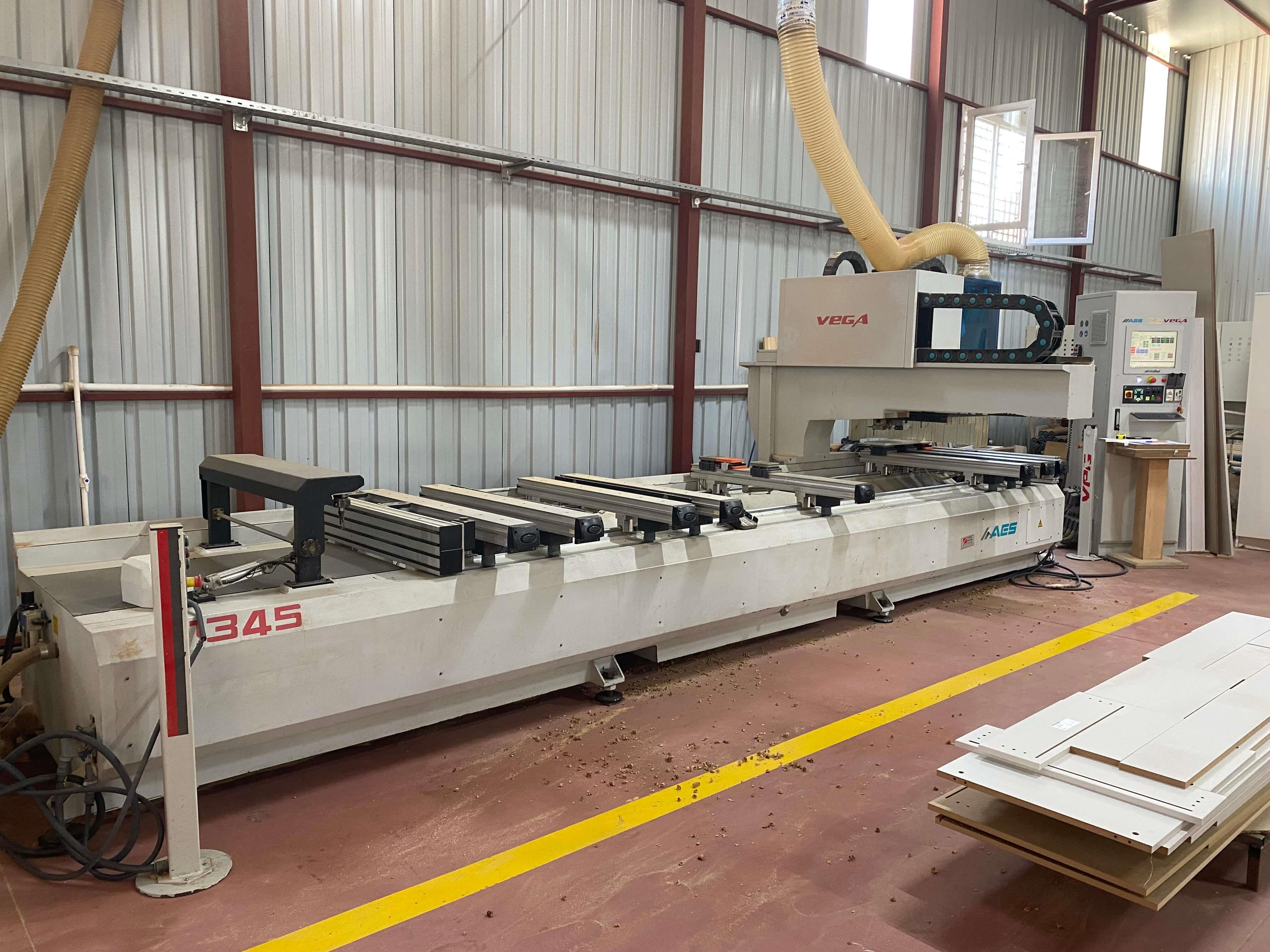 Aes Vega 1345 Fincanlı Cnc Makinesi (2018)