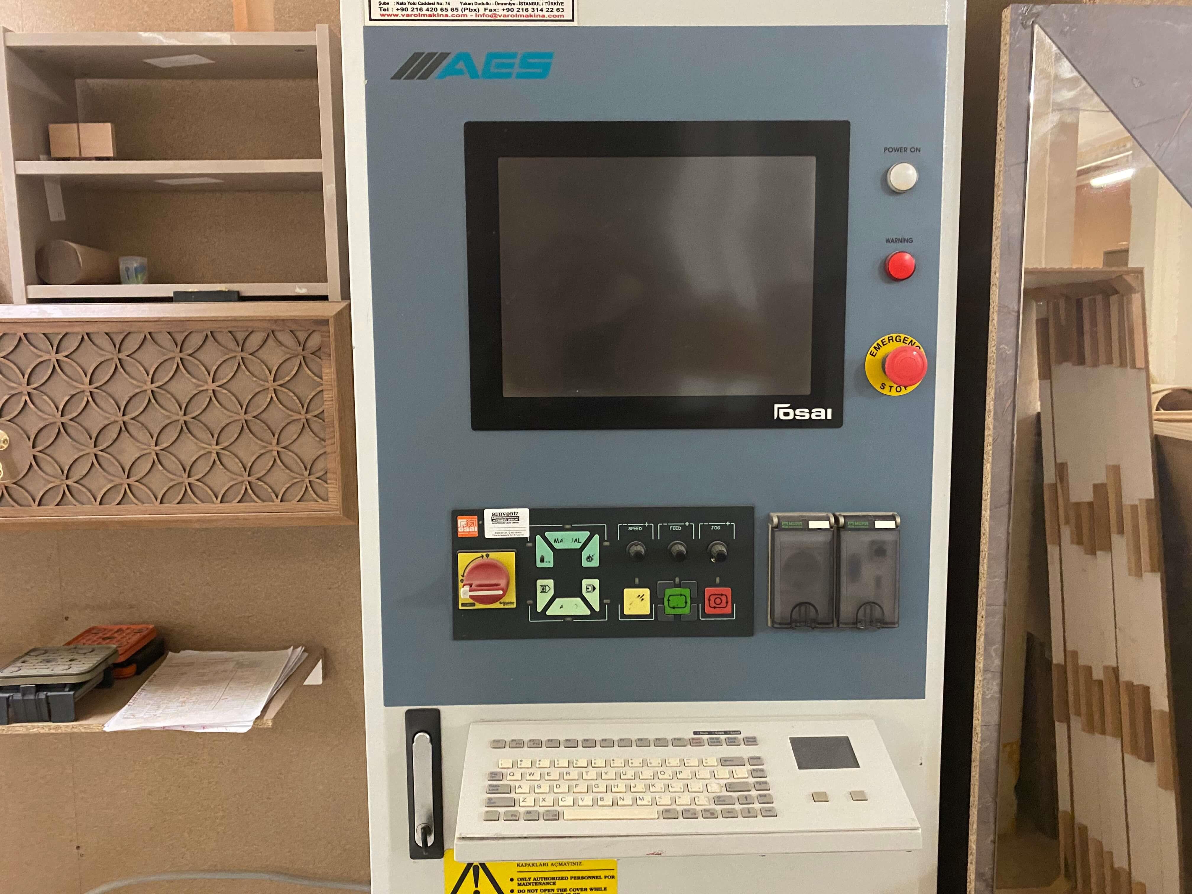 Aes Vega 1345 Fincanlı Cnc Makinesi (2012)
