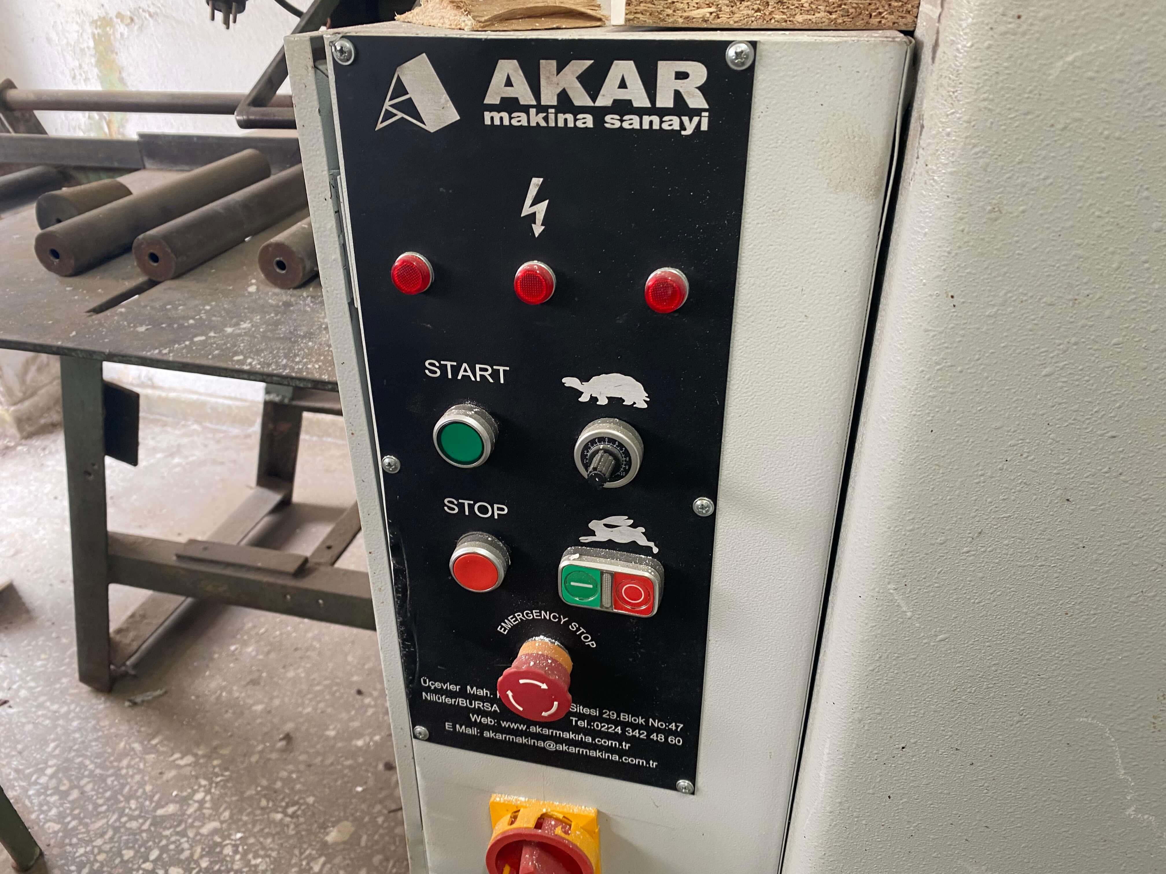 Akar Makine Ağaç Mdf Dilimleme Makinesi (2022)
