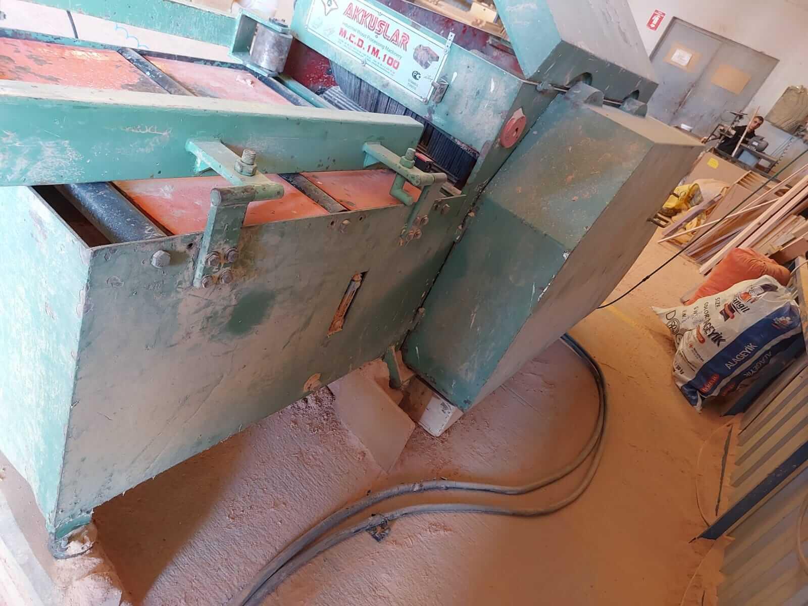 Akkuşlar MCD 1M 100 Çoklu Dilimleme Makinesi 