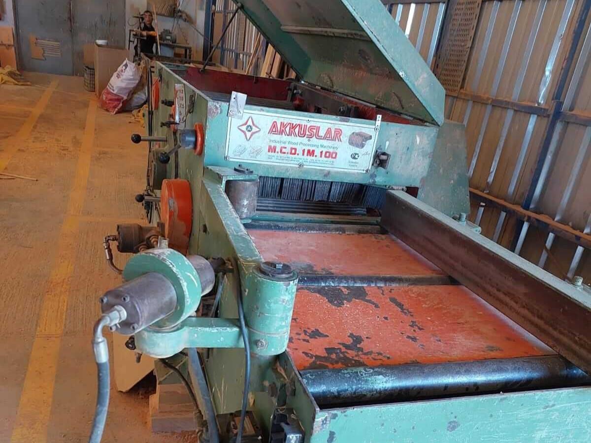 Akkuşlar MCD 1M 100 Çoklu Dilimleme Makinesi 