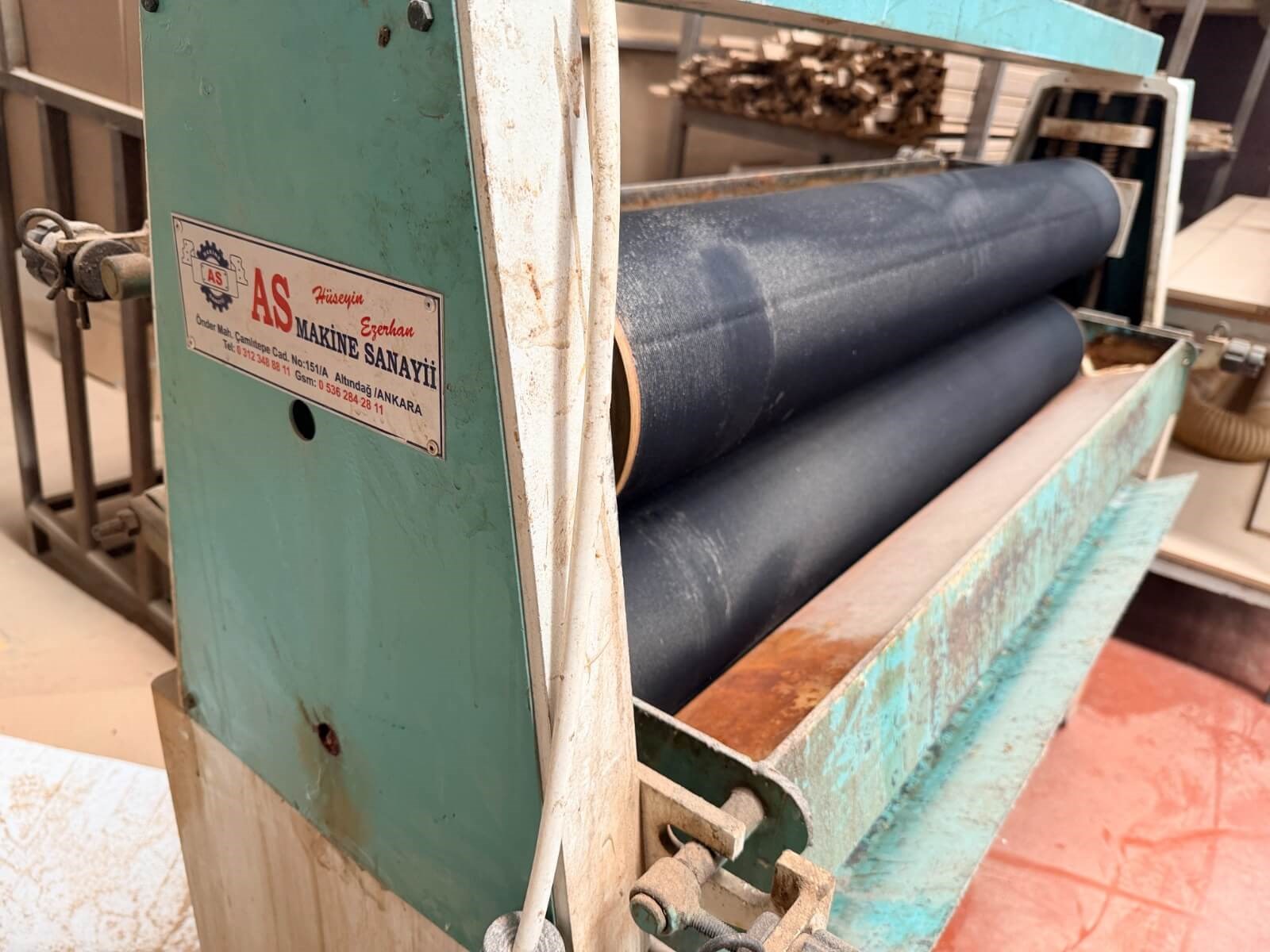AS MAKİNE Kapı Tutkallama Makinesi
