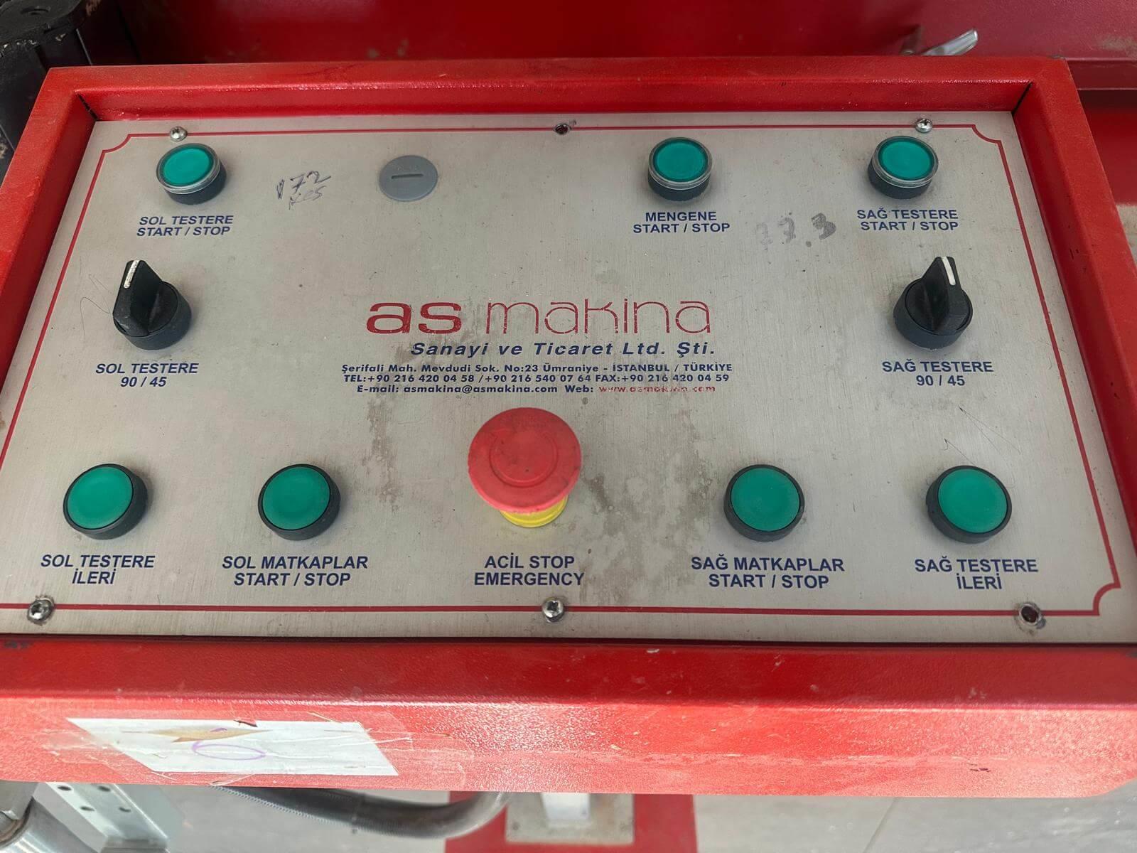 As Makine Kasa 45 Kesme Makinesi