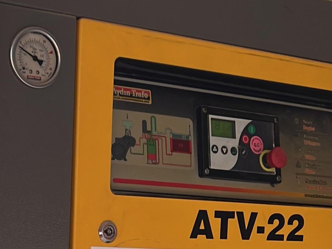 Aydın Trafo Atv 22 Kw. Vidalı Kompresör Makinesi (2014)