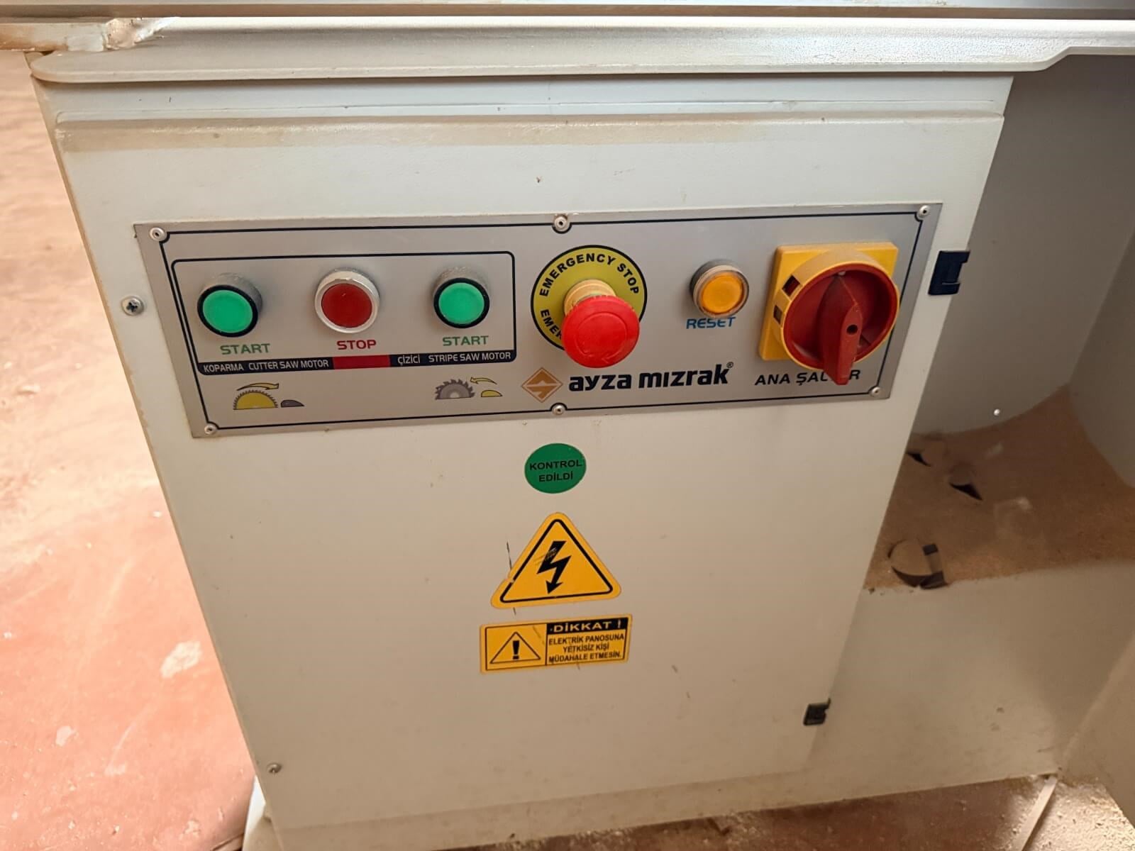 AYZA MIZRAK 3200 Çizicili Yatar Daire Makinesi