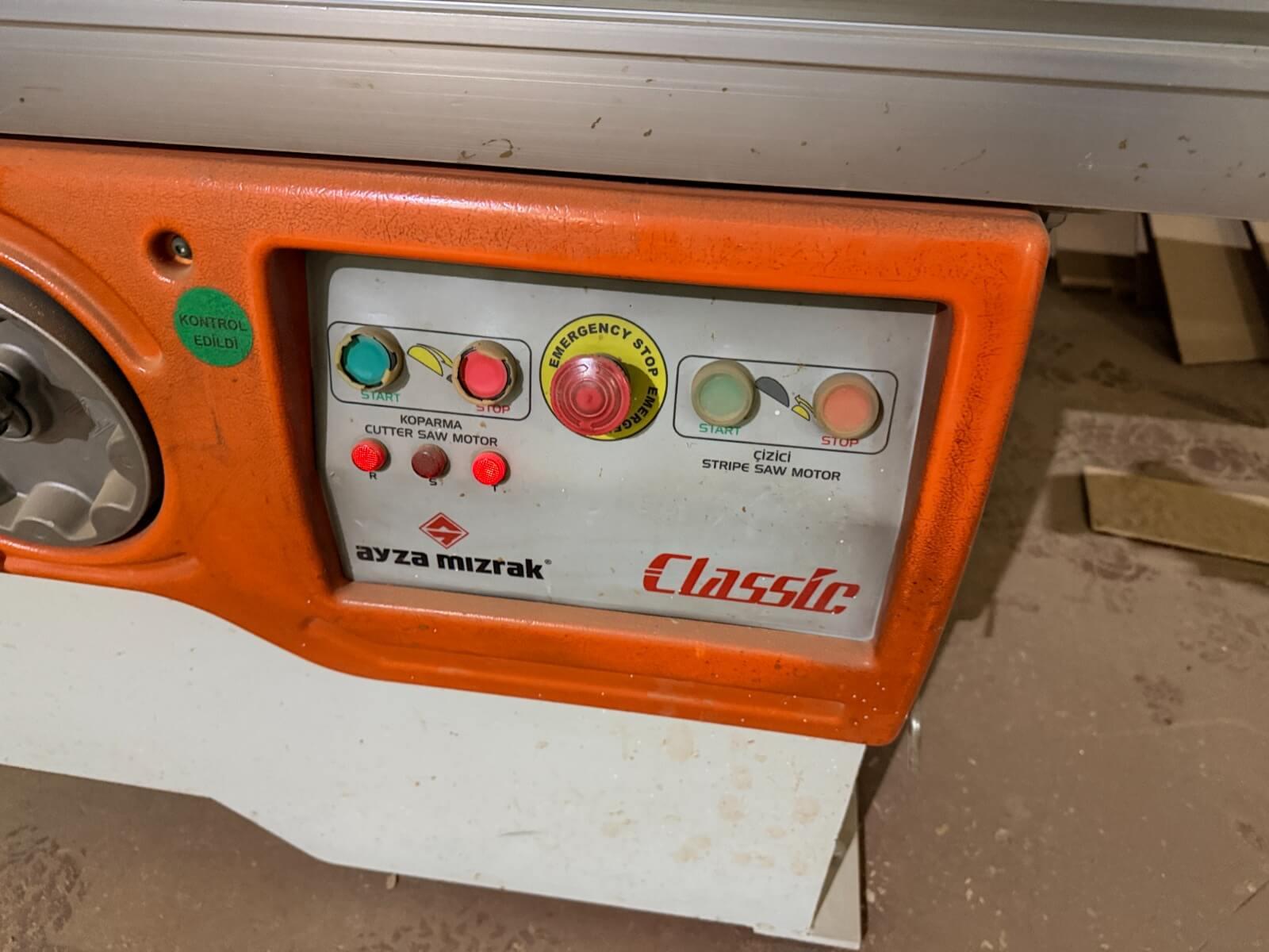 Ayza Mızrak Classic 2800 Çizicili Yatar Daire Makinesi (2011)