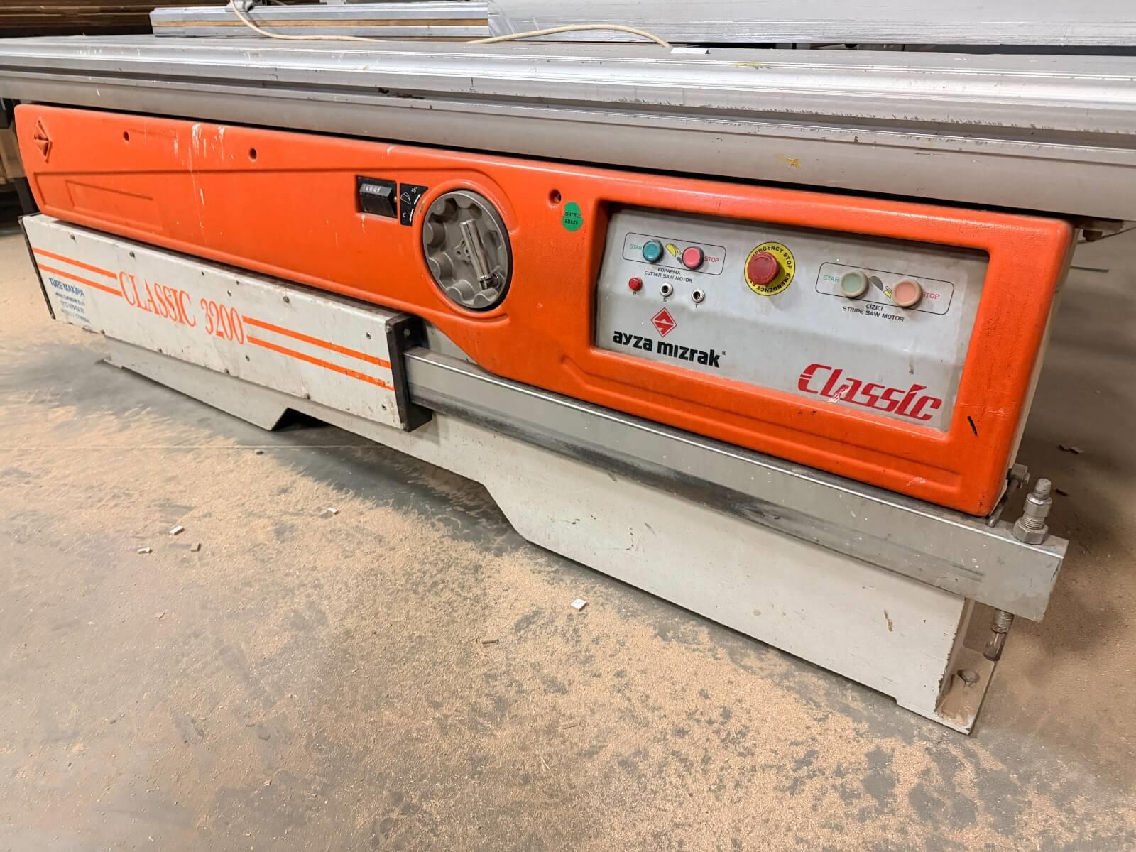 Ayza Mızrak Classic 3200 Çizicili Yatar Daire Makinesi (2012)