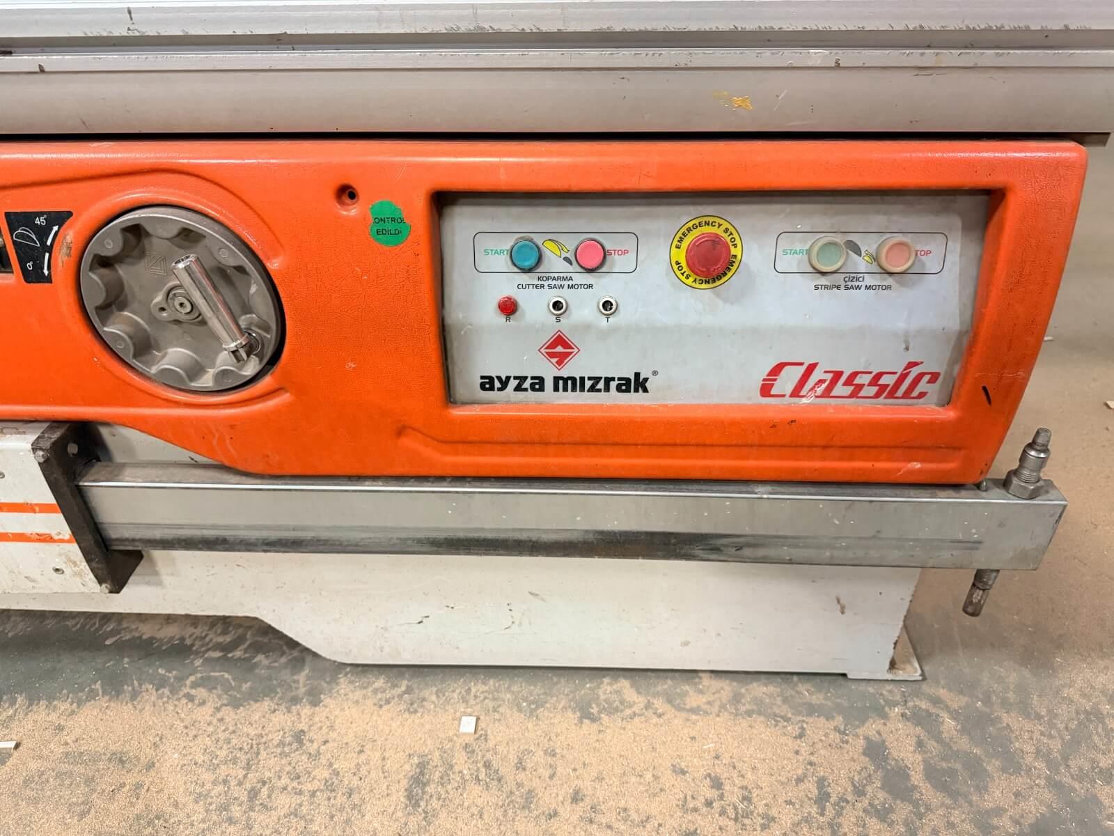 Ayza Mızrak Classic 3200 Çizicili Yatar Daire Makinesi (2012)