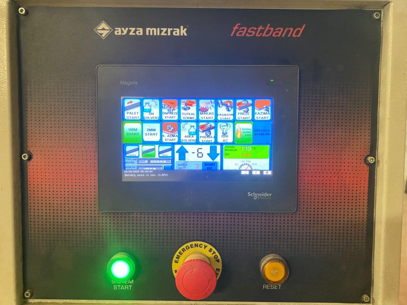 Ayza Mızrak Fastband Belt 423 Kayışlı Kenar Bantlama Makinesi (2017)