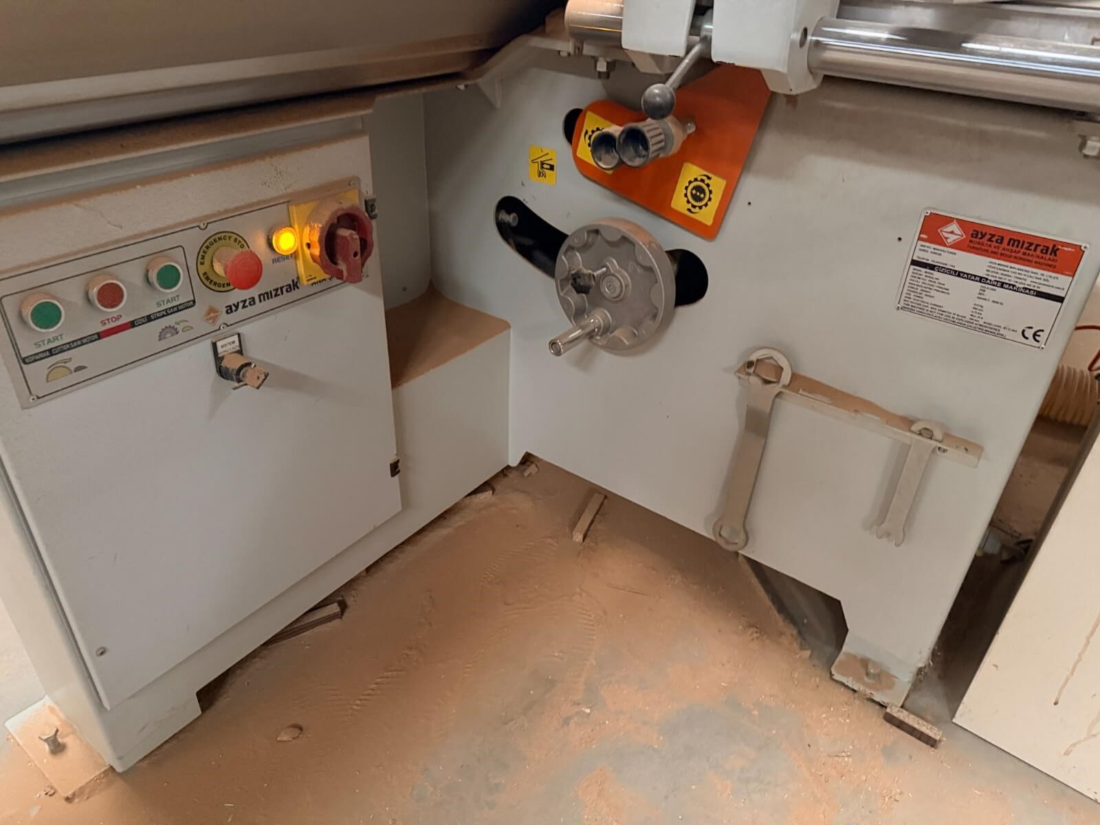 AYZA MIZRAK Gold 3200 Çizicili Yatar Daire Kesim Makinesi (2019)