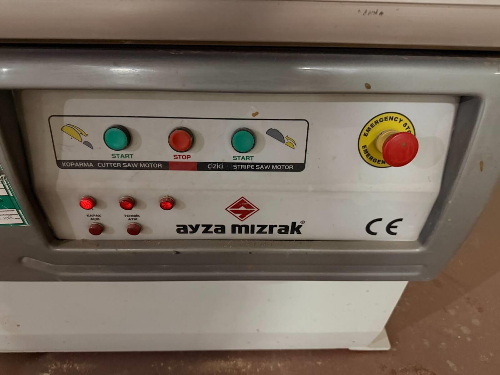 Ayza Mızrak Gold 3800 Çizicili Yatar Daire Makinesi (2015)