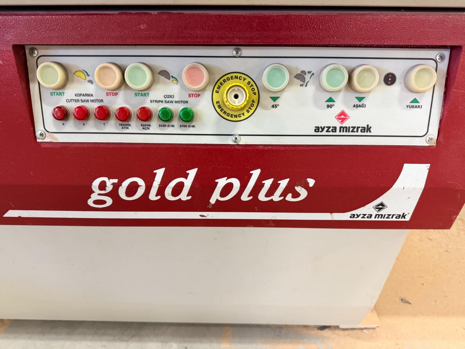 Ayza Mızrak Gold Plus 3800 Çizicili Yatar Daire Makinesi (2014)