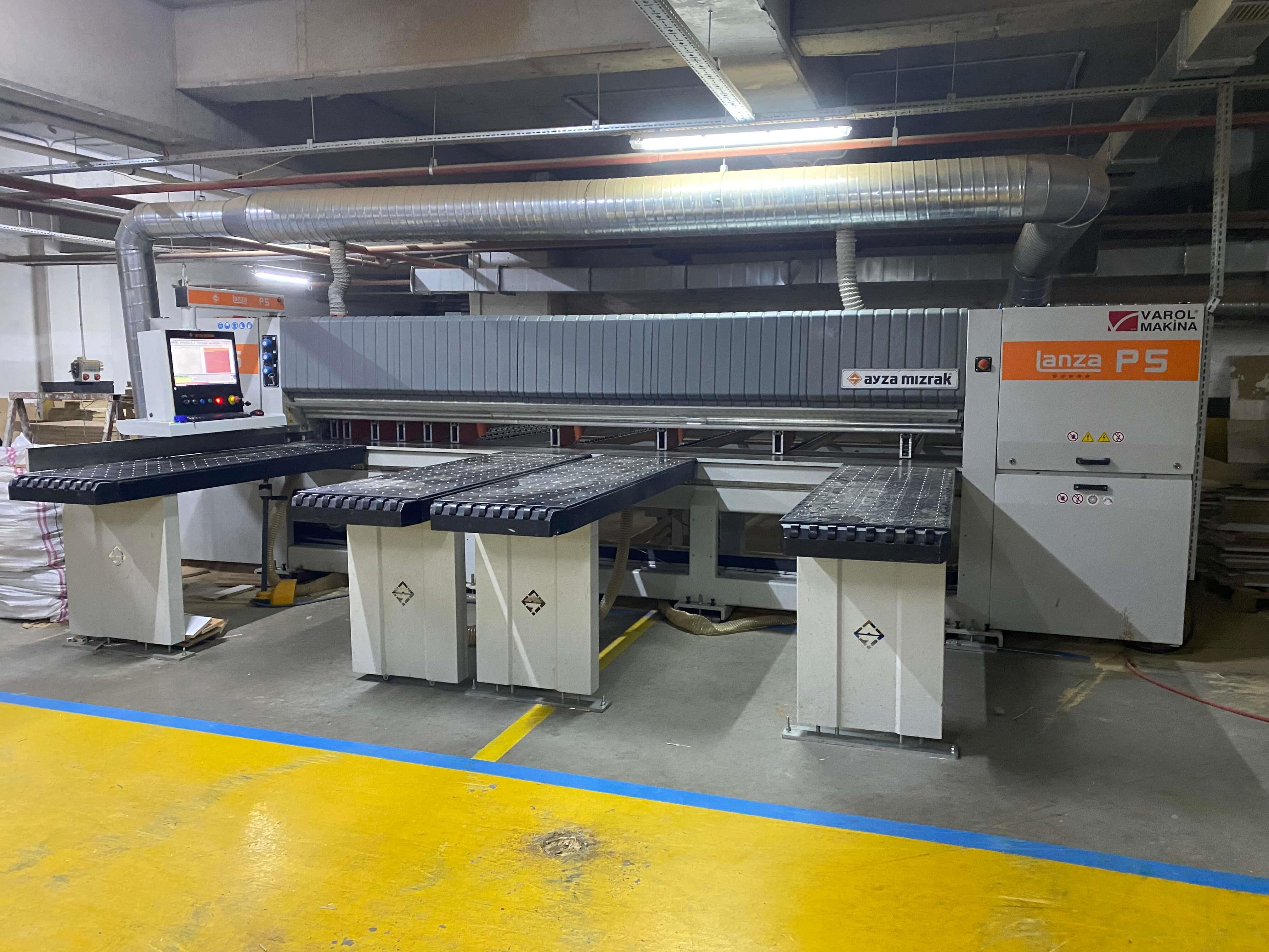 Ayza Mızrak Lanza 5 Önden Yüklemeli Panel Ebatlama Makinesi (2021)