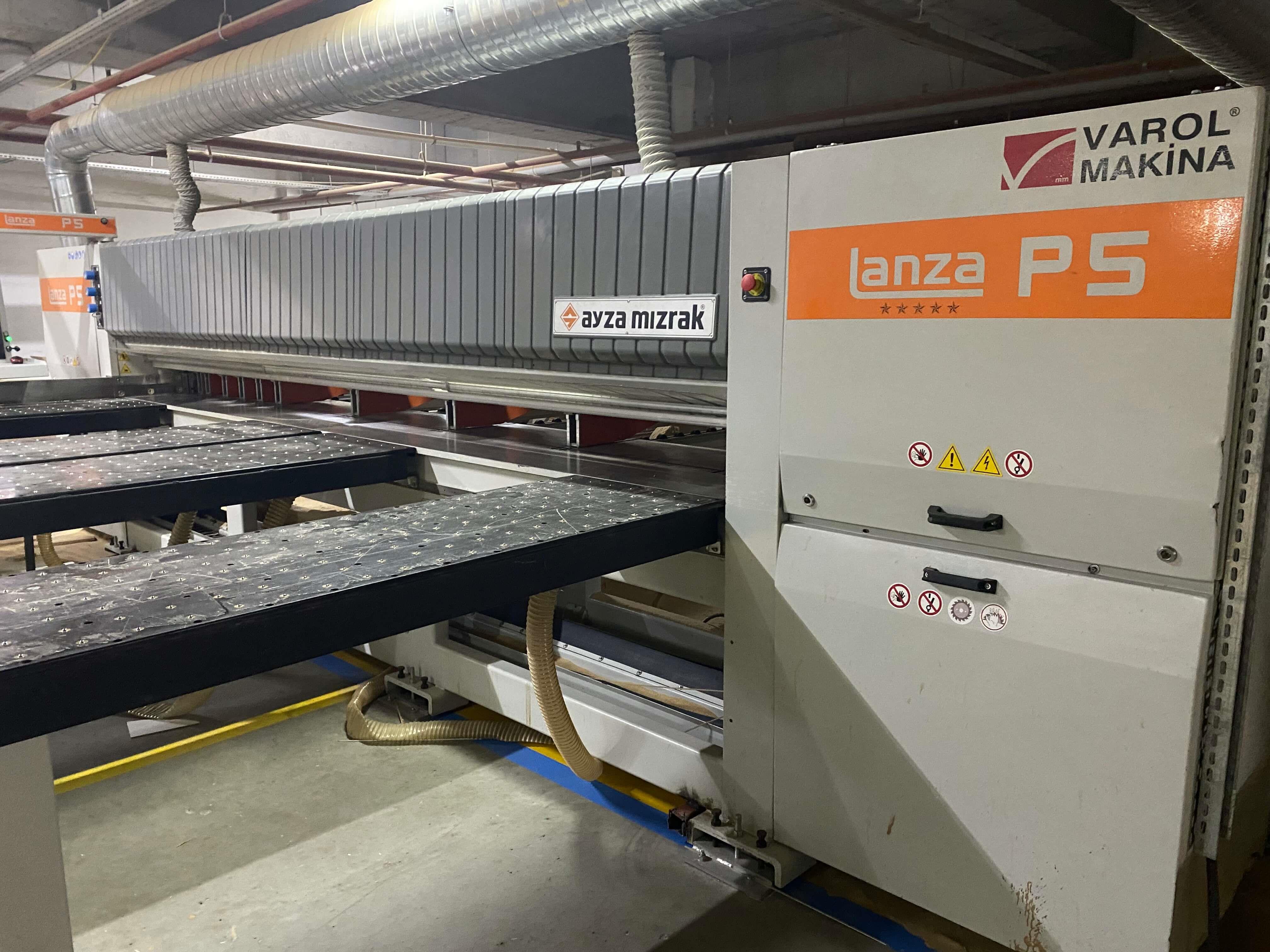 Ayza Mızrak Lanza 5 Önden Yüklemeli Panel Ebatlama Makinesi (2021)