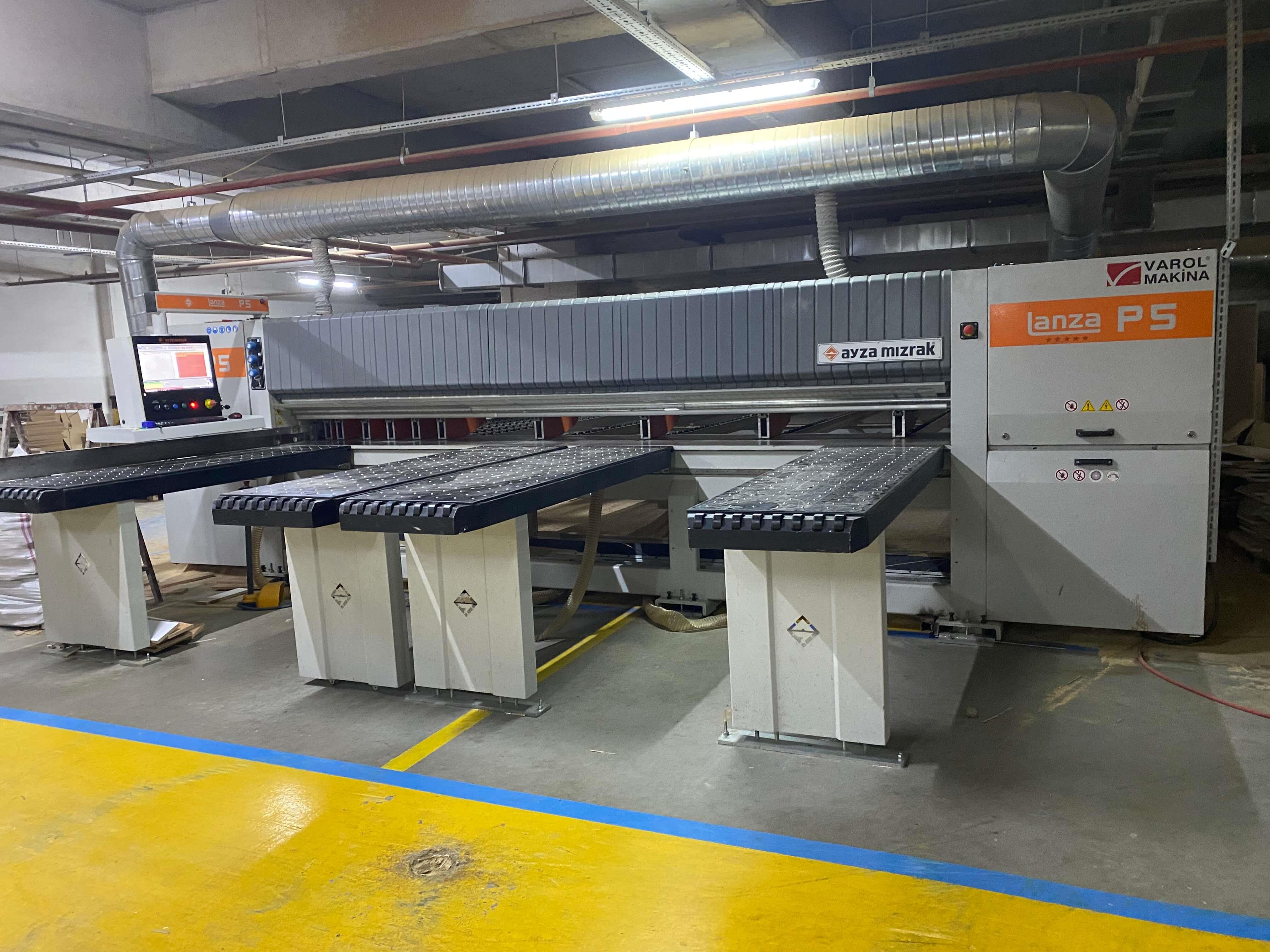 Ayza Mızrak Lanza 5 Önden Yüklemeli Panel Ebatlama Makinesi (2021)