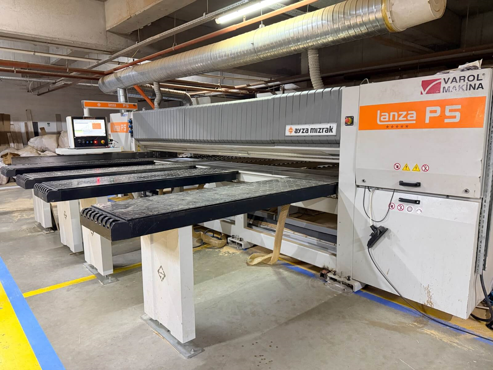 AYZA MIZRAK Lanza P 5 Panel Ebatlama Makinesi (2020)