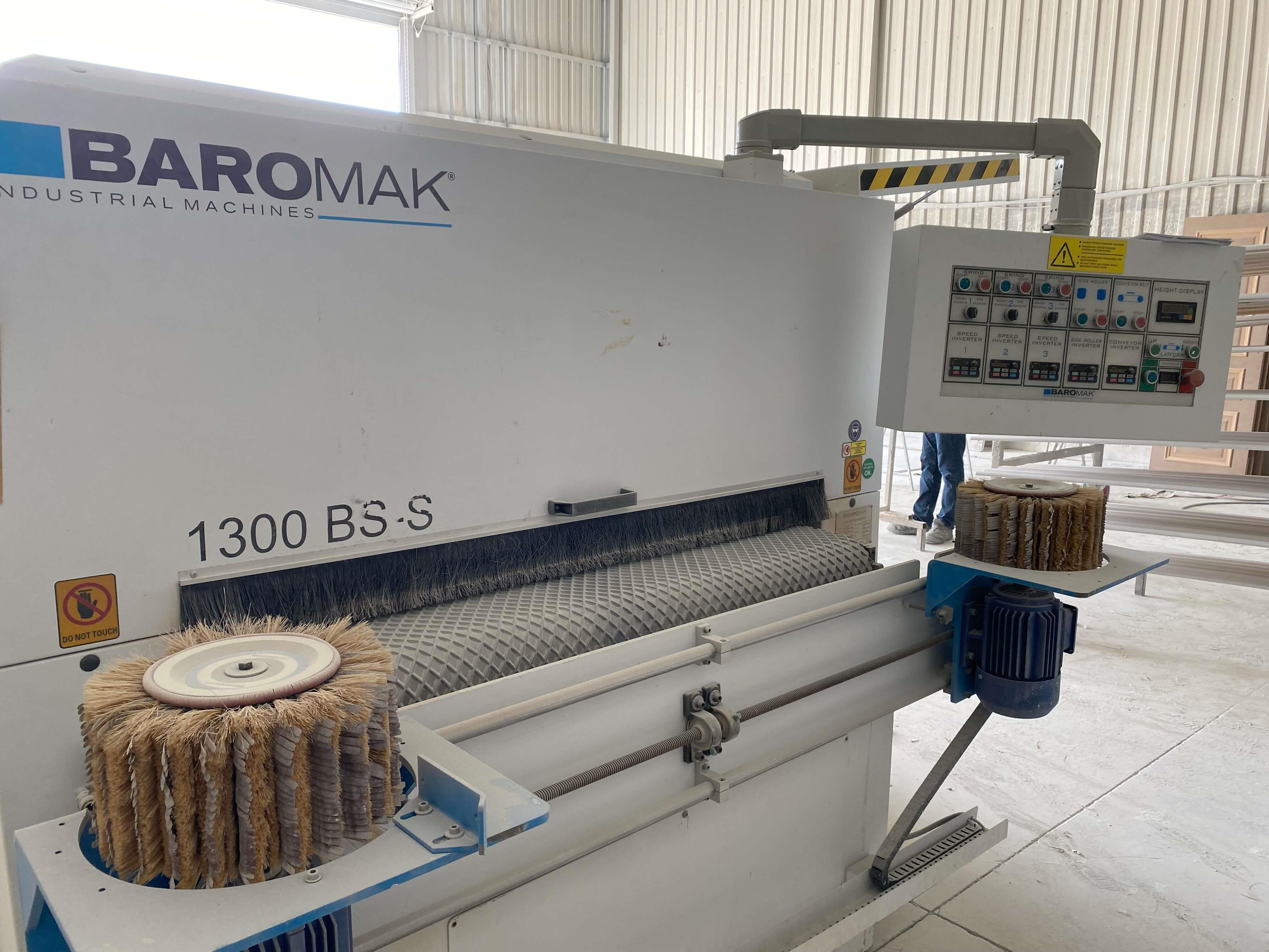 Baromak 1300 Bs - S Fırça Zımpara Makinesi (2021)