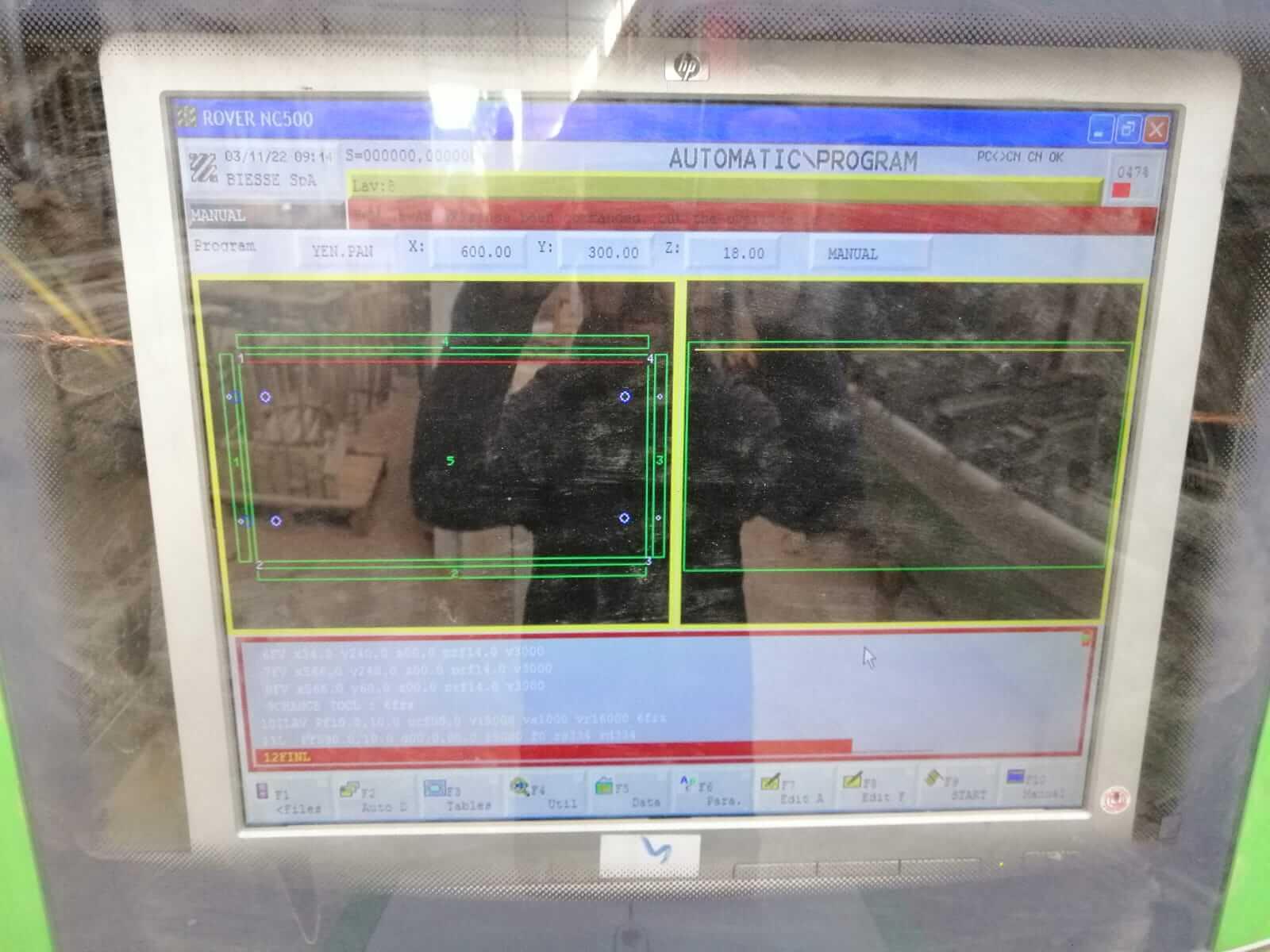 Biesse Rover 22 Kapı Frezeli Cnc Makinesi (2000)