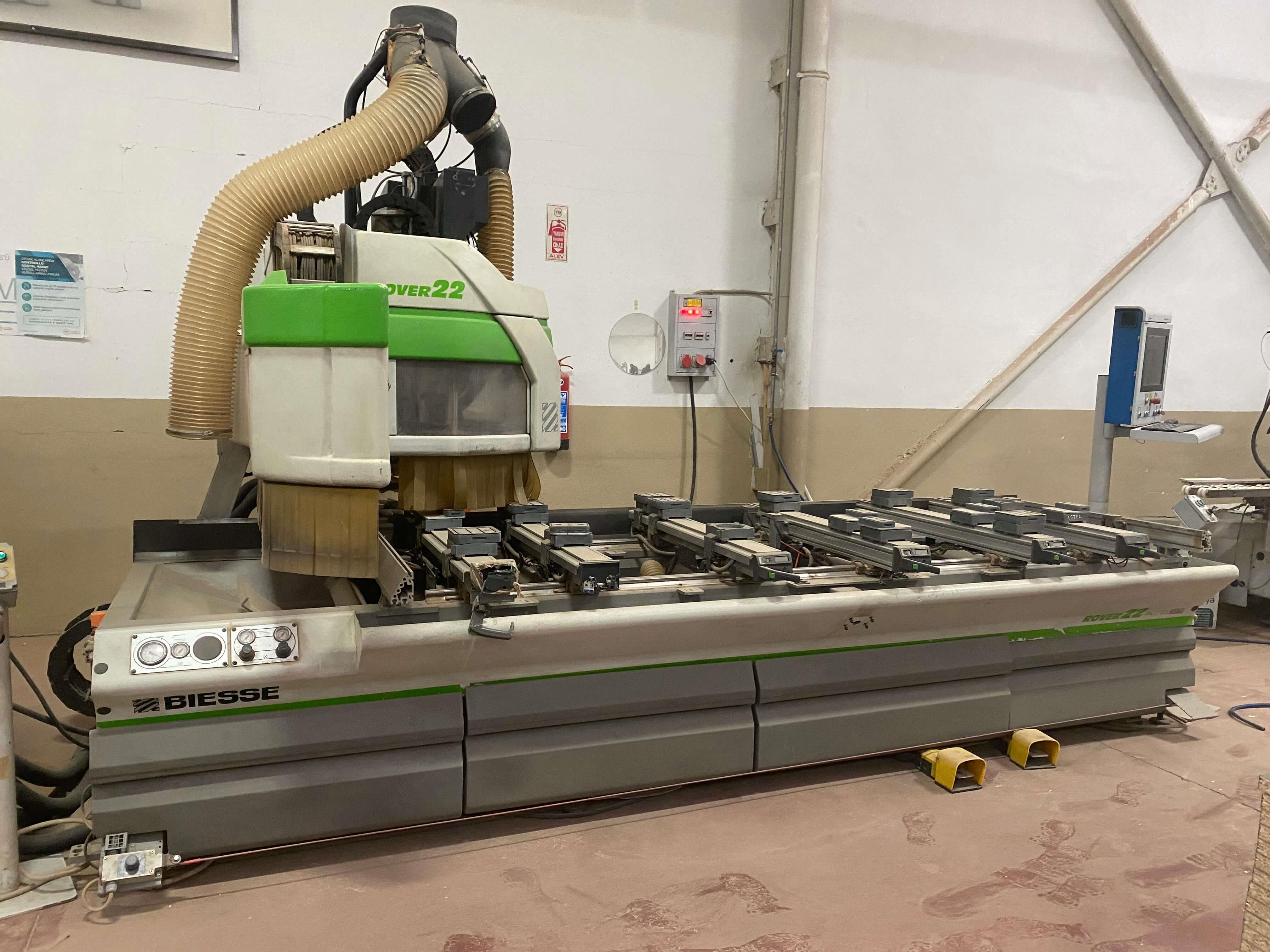 Biesse Rover 22 S Kapı Frezeli Cnc Makinesi (2004)