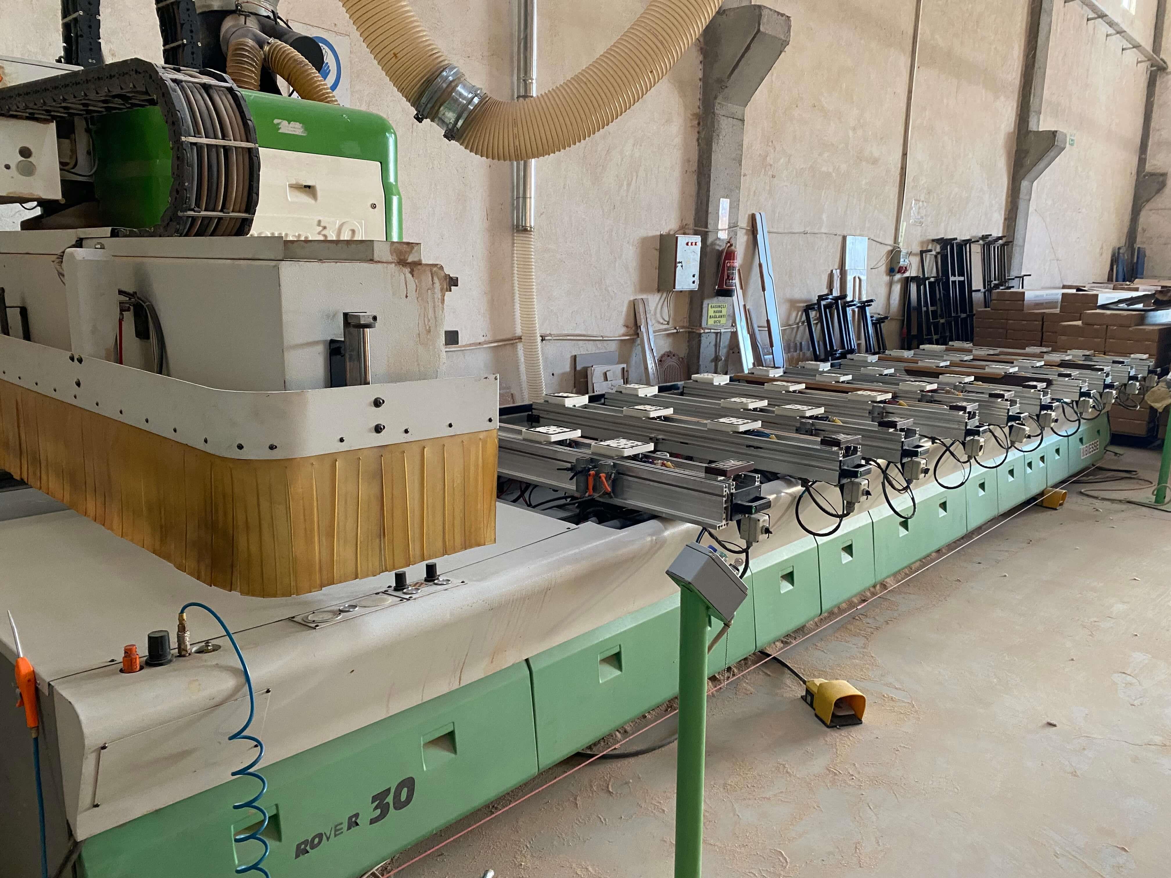 Biesse Rover 30 XL 3 Yatay Kapı Frezeli Cnc Makinesi (2001)