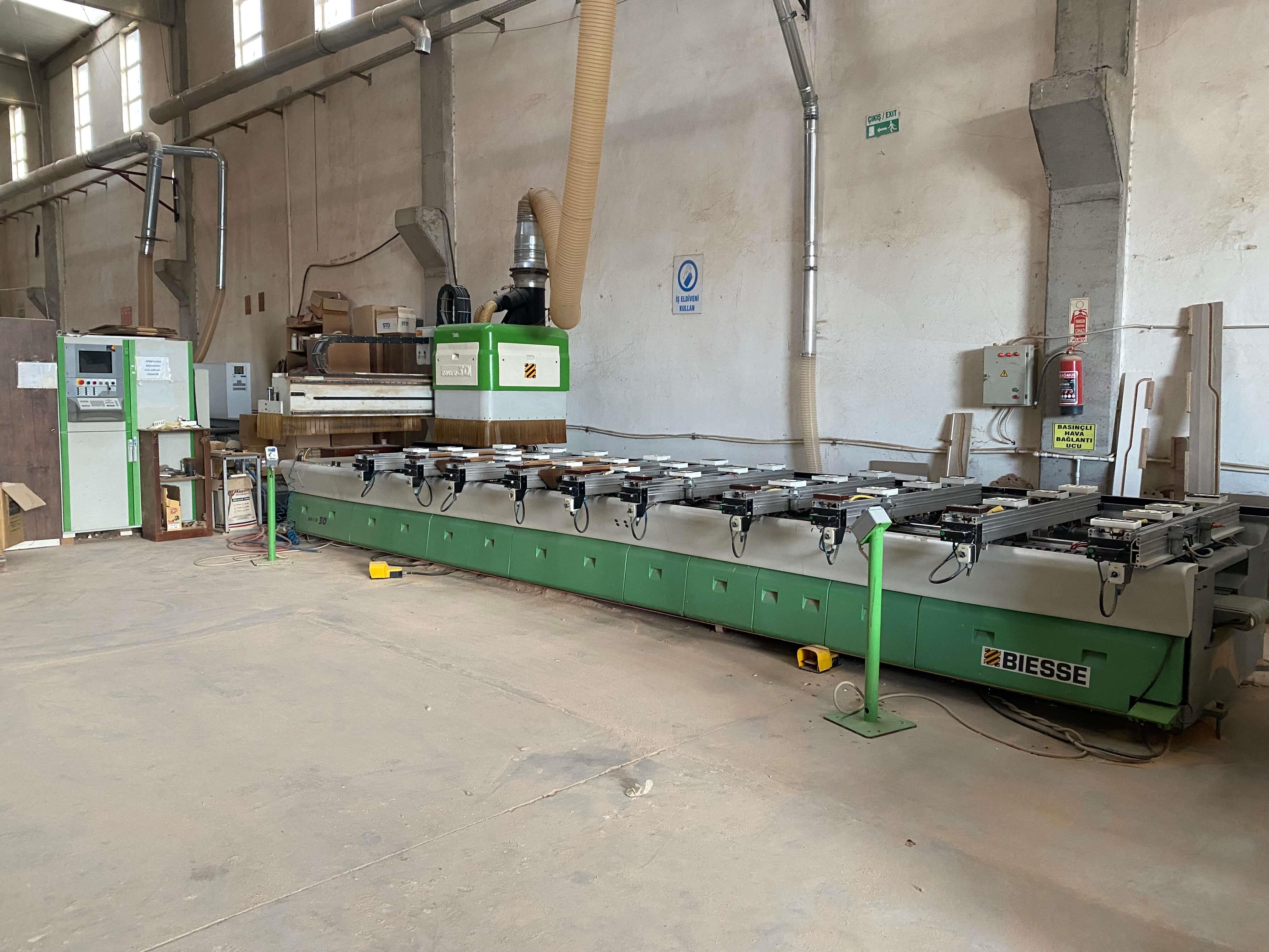 Biesse Rover 30 XL 3 Yatay Kapı Frezeli Cnc Makinesi (2001)
