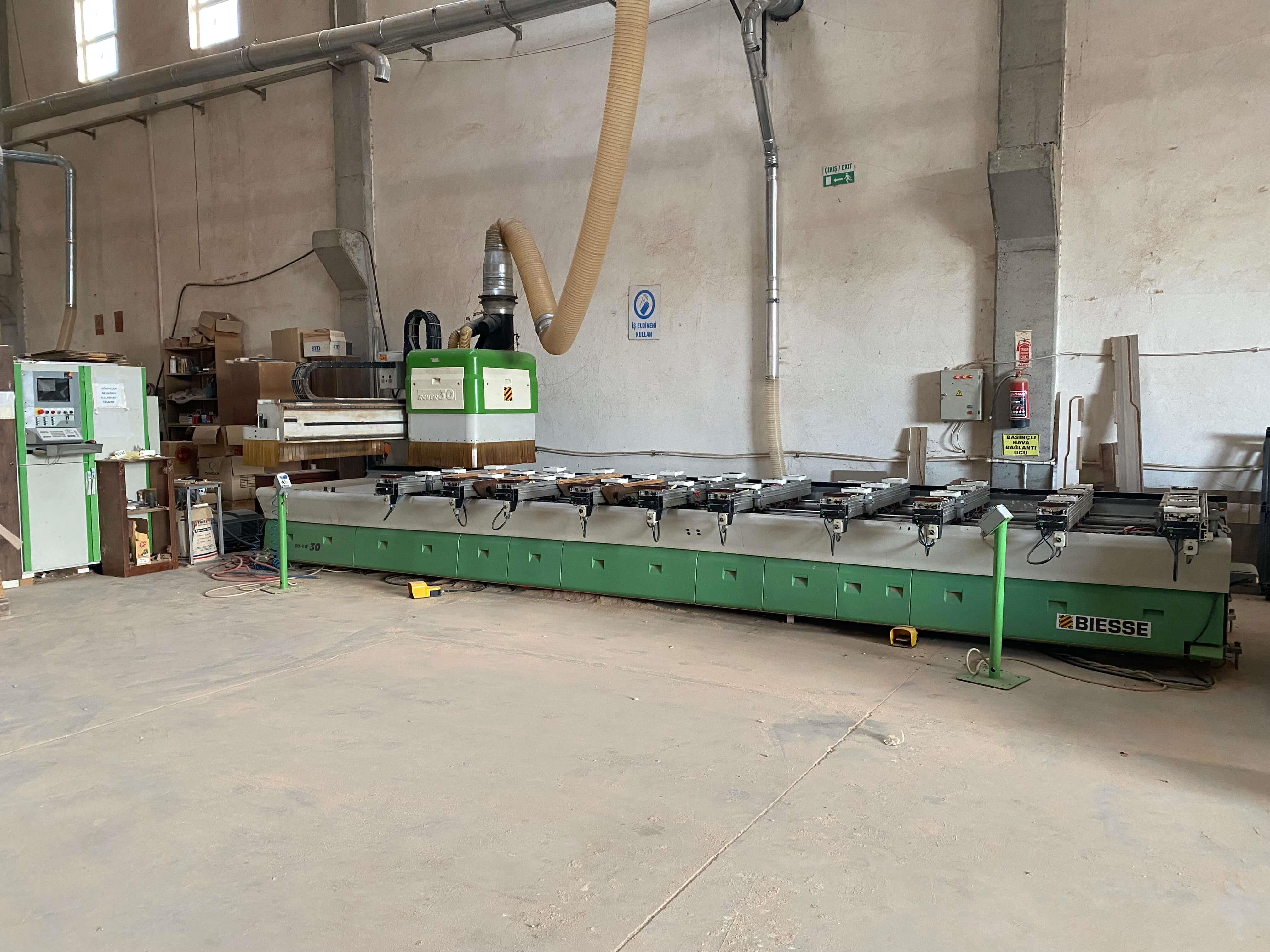 Biesse Rover 30 XL 3 Yatay Kapı Frezeli Cnc Makinesi (2001)