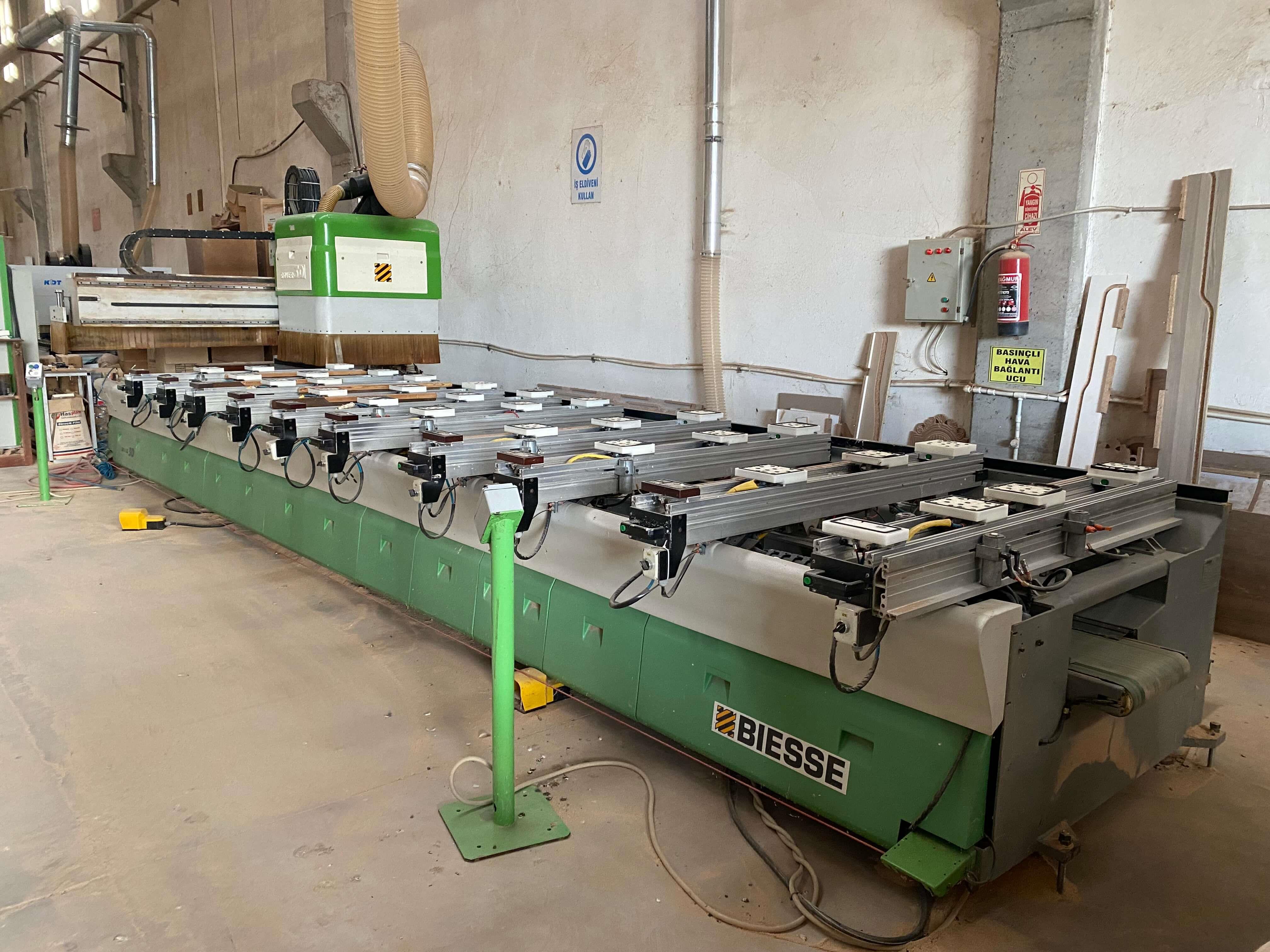 Biesse Rover 30 XL 3 Yatay Kapı Frezeli Cnc Makinesi (2001)