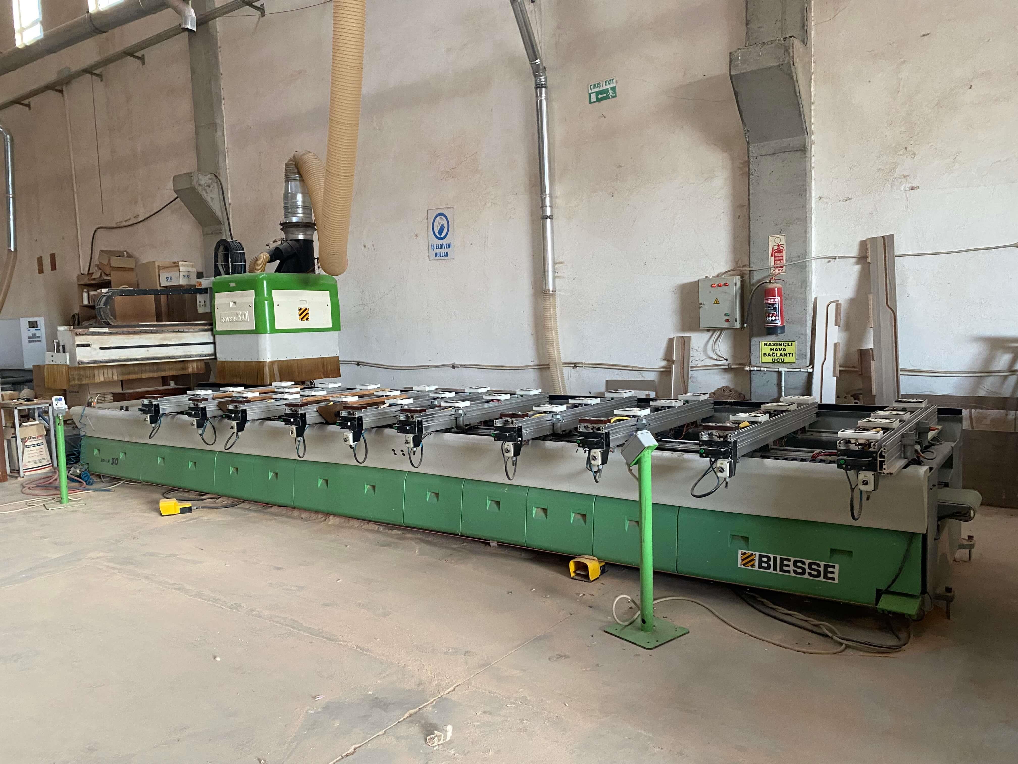 Biesse Rover 30 XL 3 Yatay Kapı Frezeli Cnc Makinesi (2001)