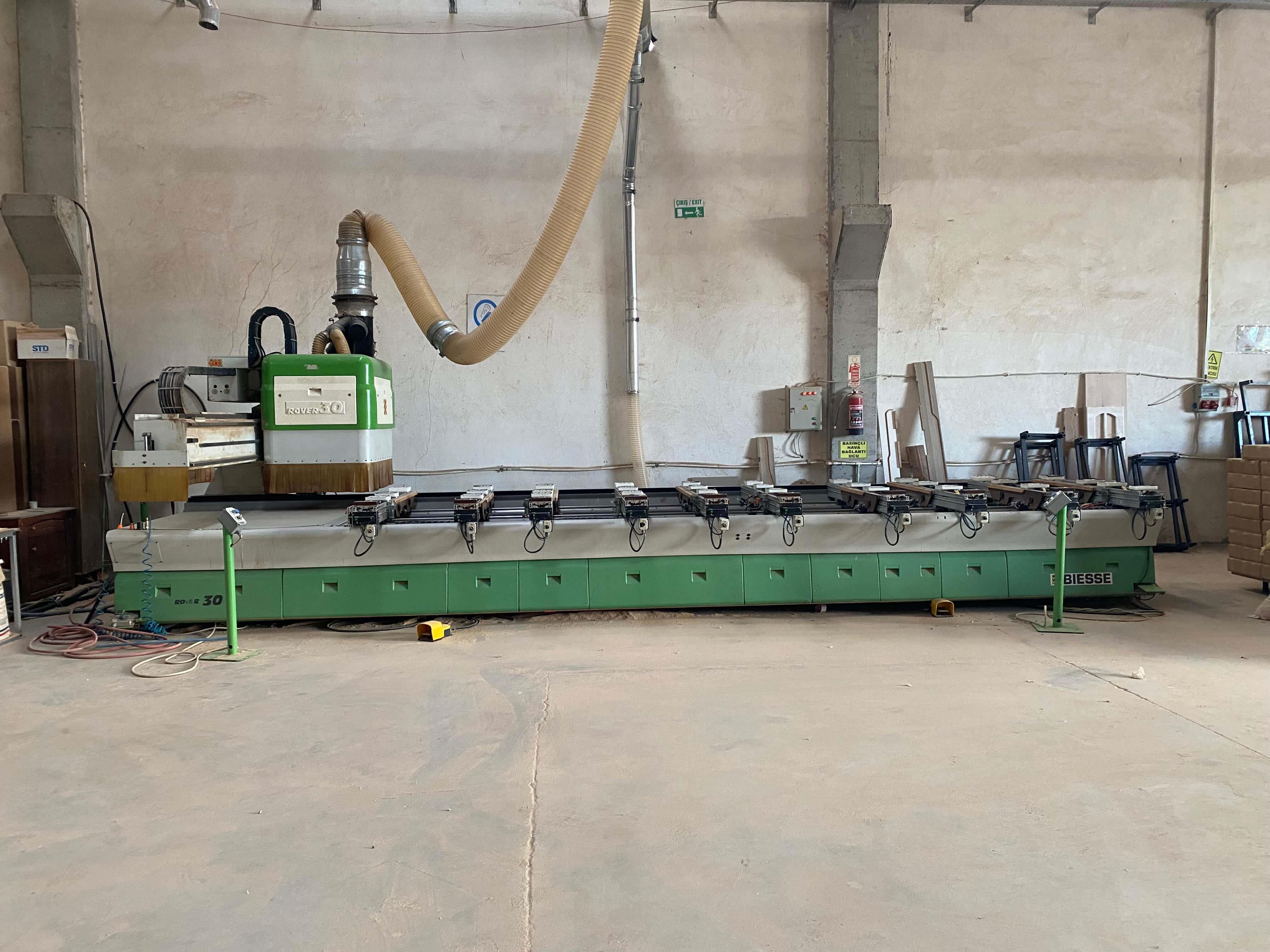 Biesse Rover 30 XL 3 Yatay Kapı Frezeli Cnc Makinesi (2001)