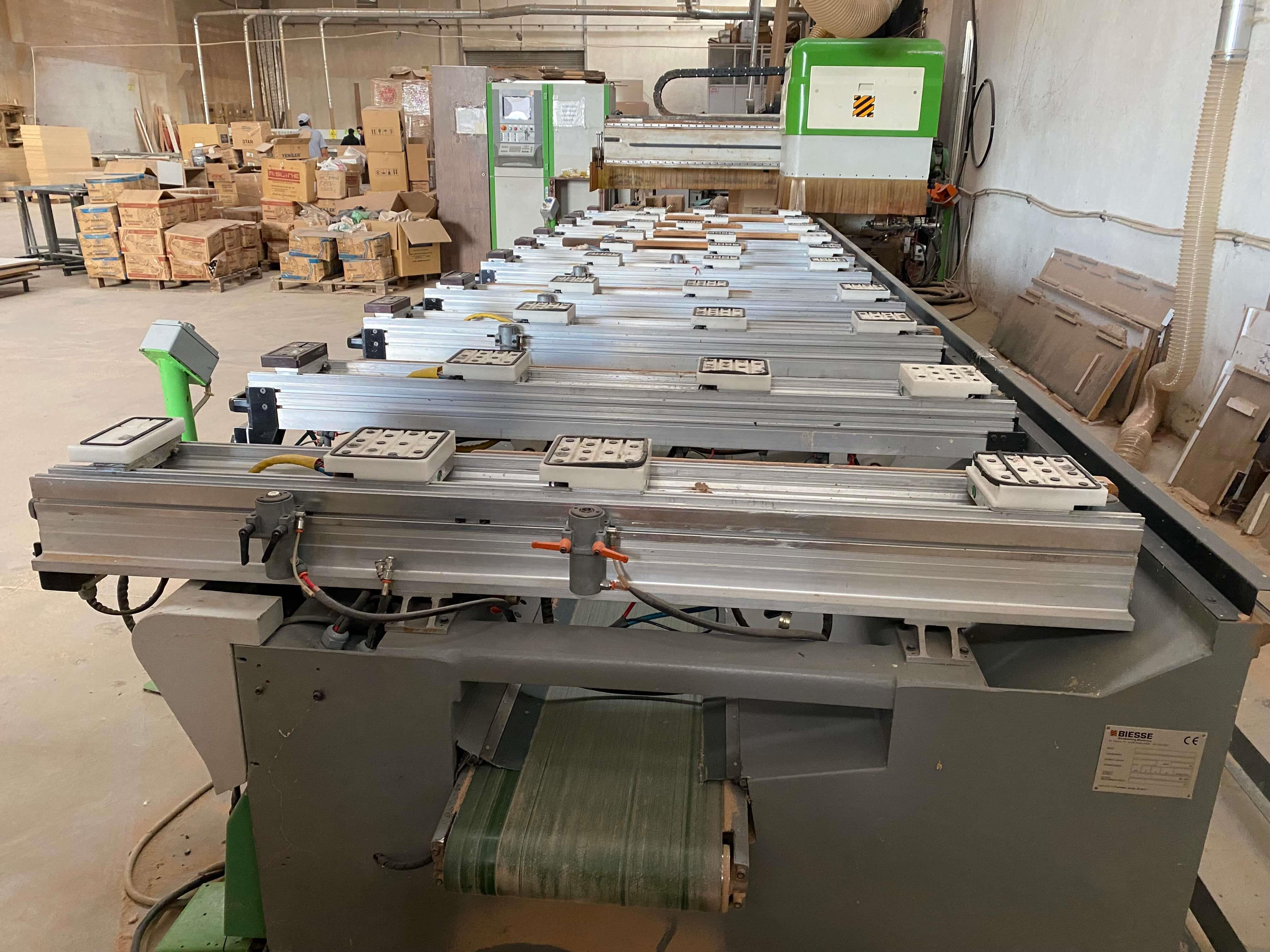 Biesse Rover 30 XL 3 Yatay Kapı Frezeli Cnc Makinesi (2001)