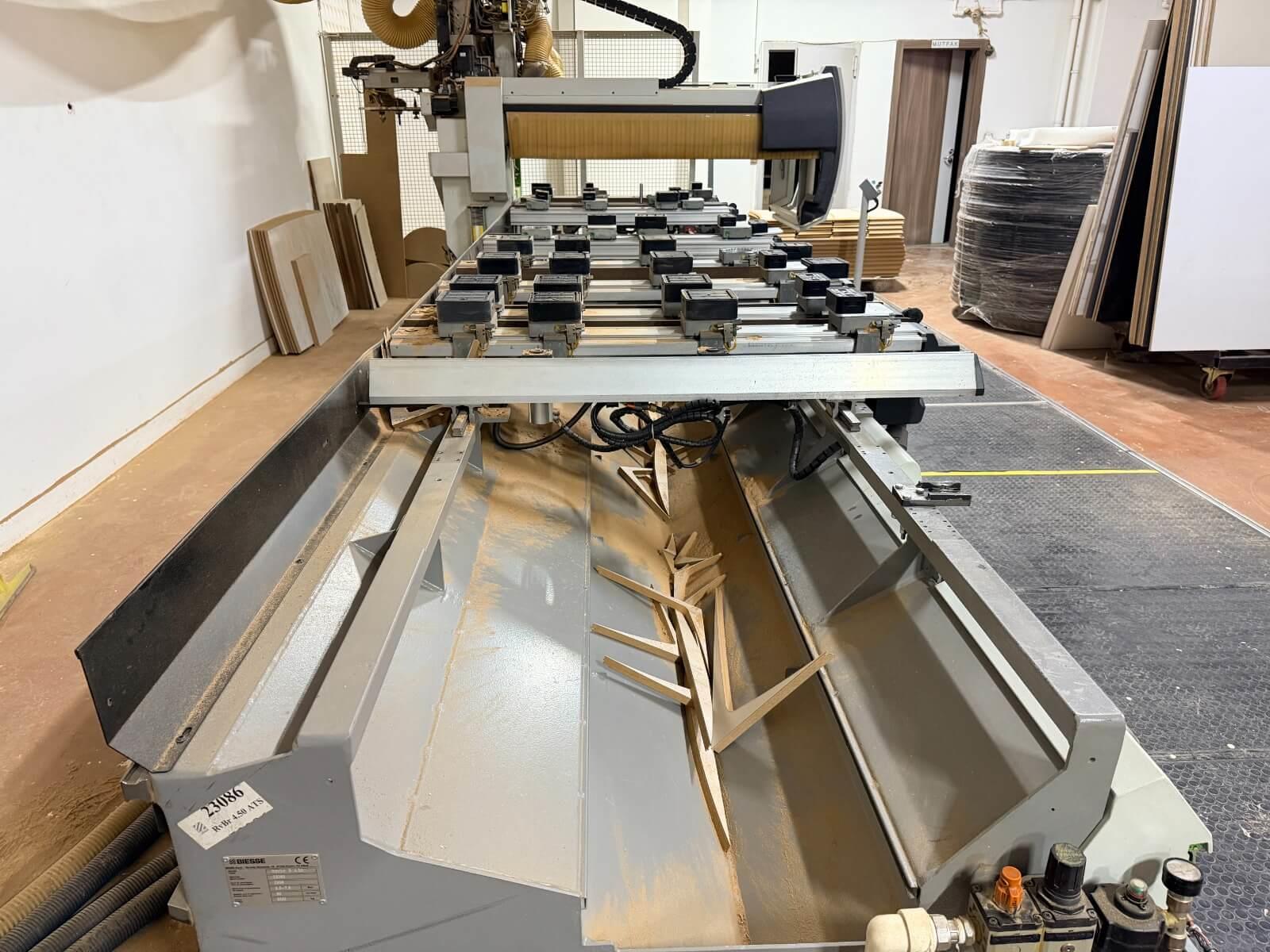 Biesse Rover B 4.50 Yatay Frezeli Cnc Makinesi (2008)