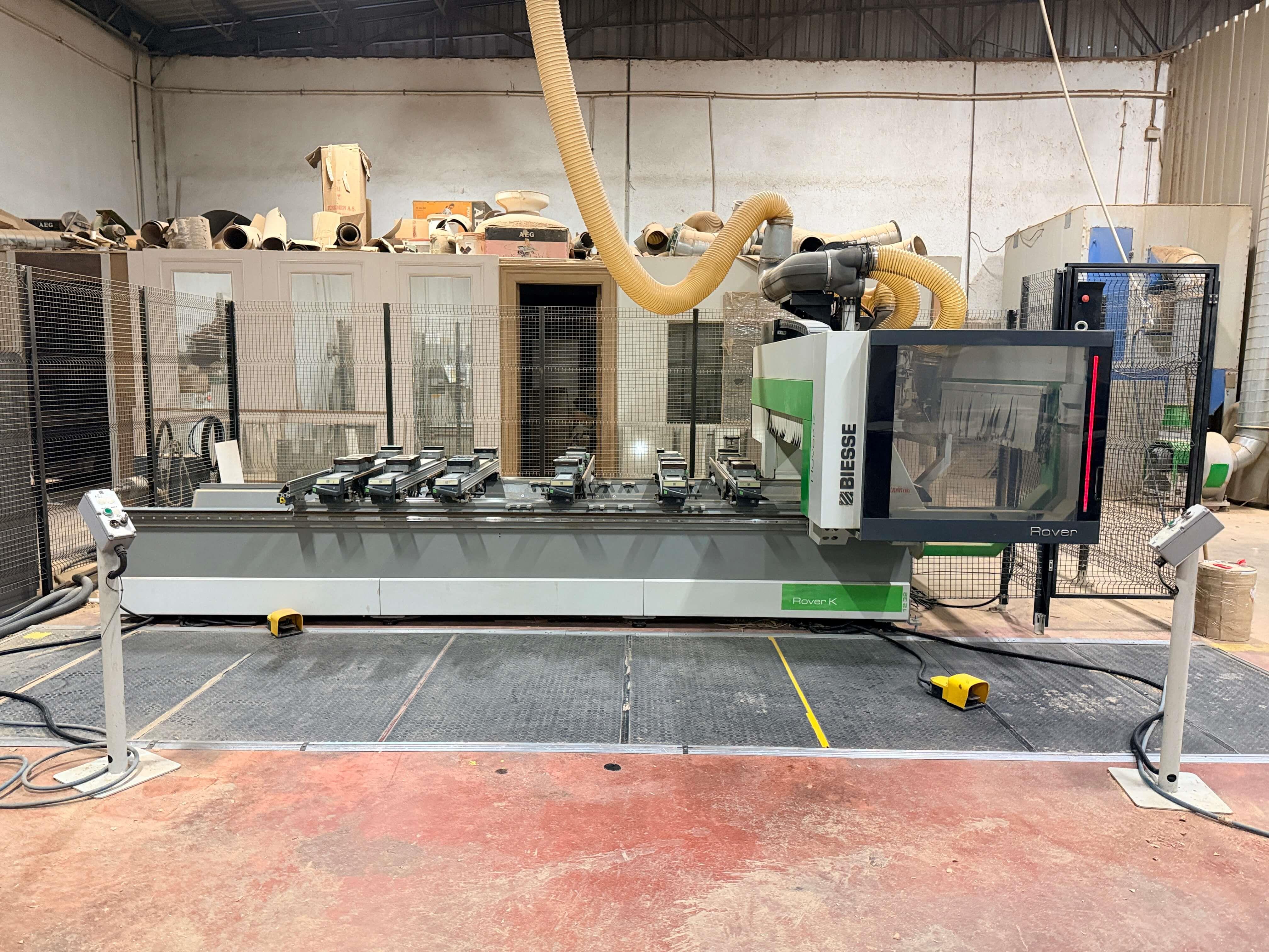 Biesse Rover K 1232 Çift Taraflı Yatay Kapı Freze Makinesi (2015)