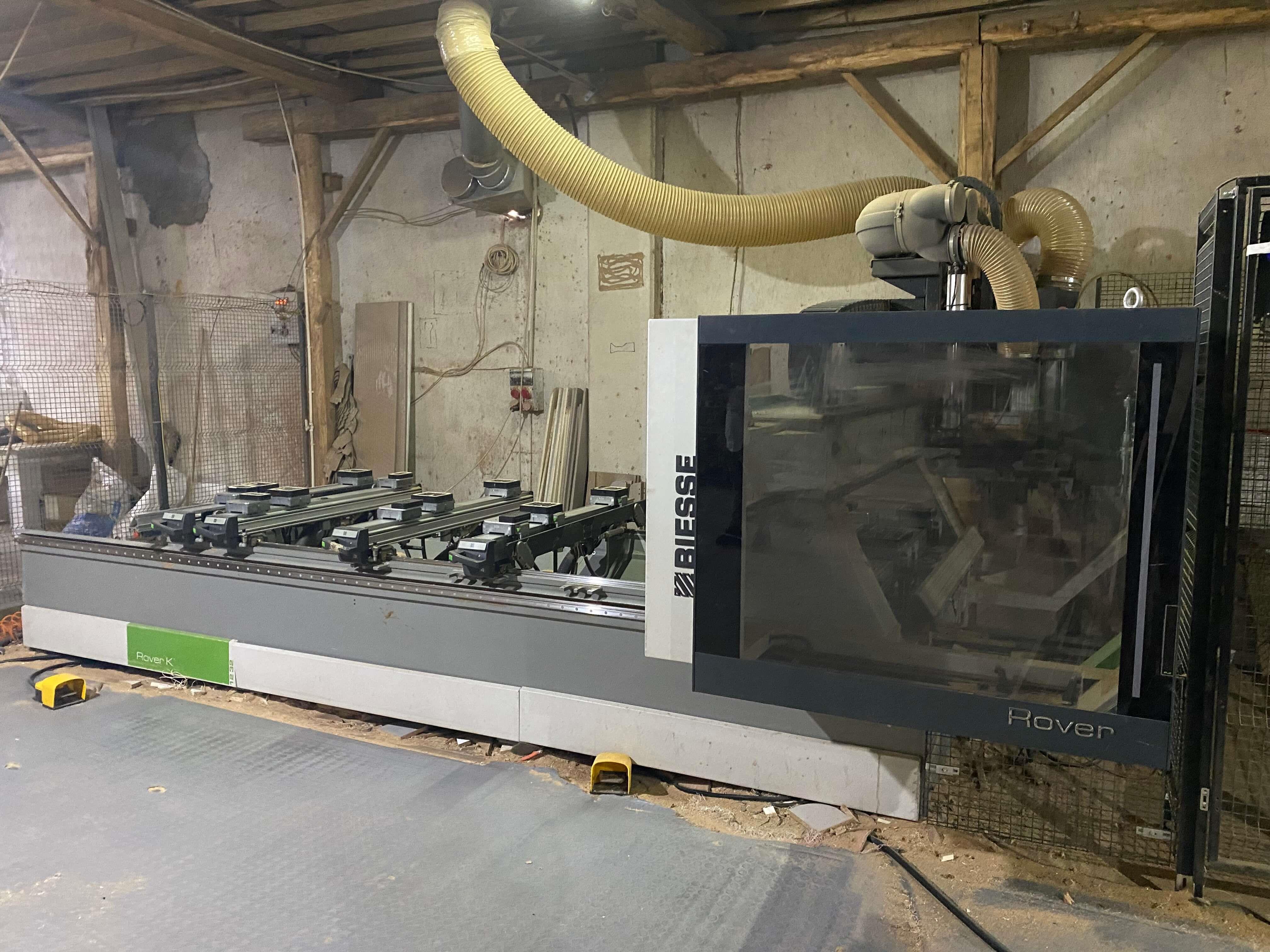 Biesse Rover K 1232 Cnc Delik Freze Makinesi (2015)