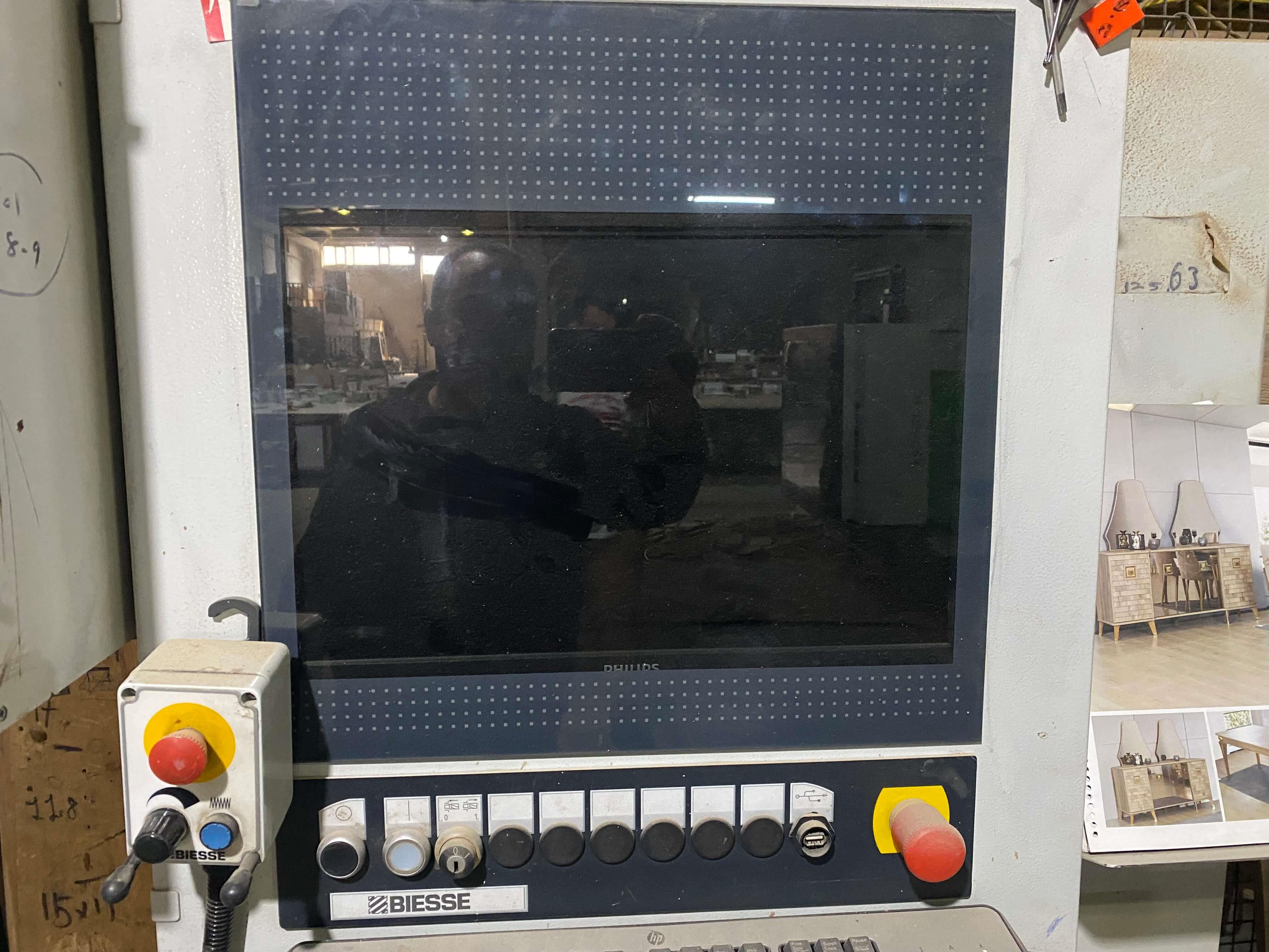 Biesse Rover K 1232 Cnc Delik Freze Makinesi (2015)