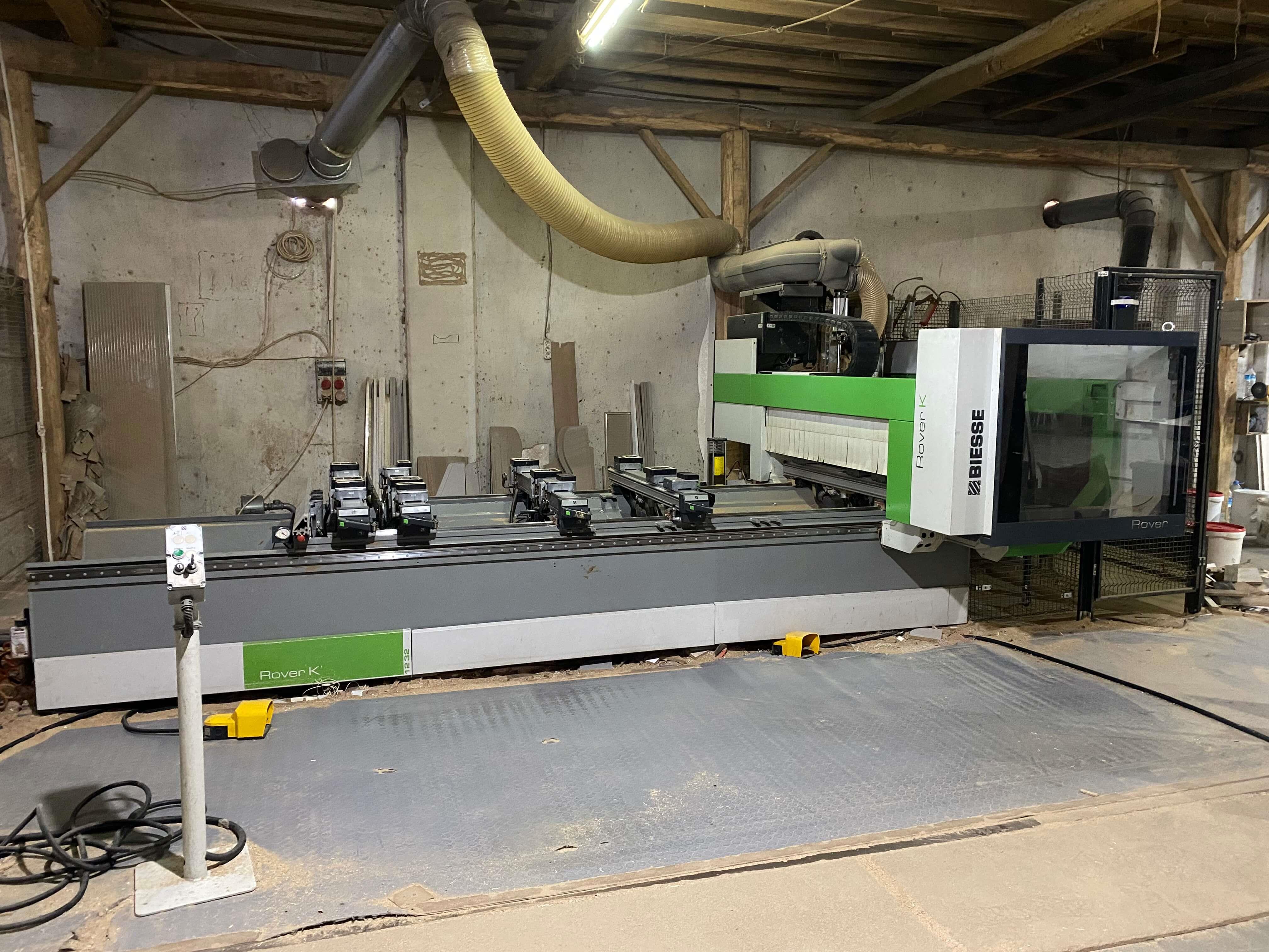 Biesse Rover K 1232 Cnc Delik Freze Makinesi (2015)