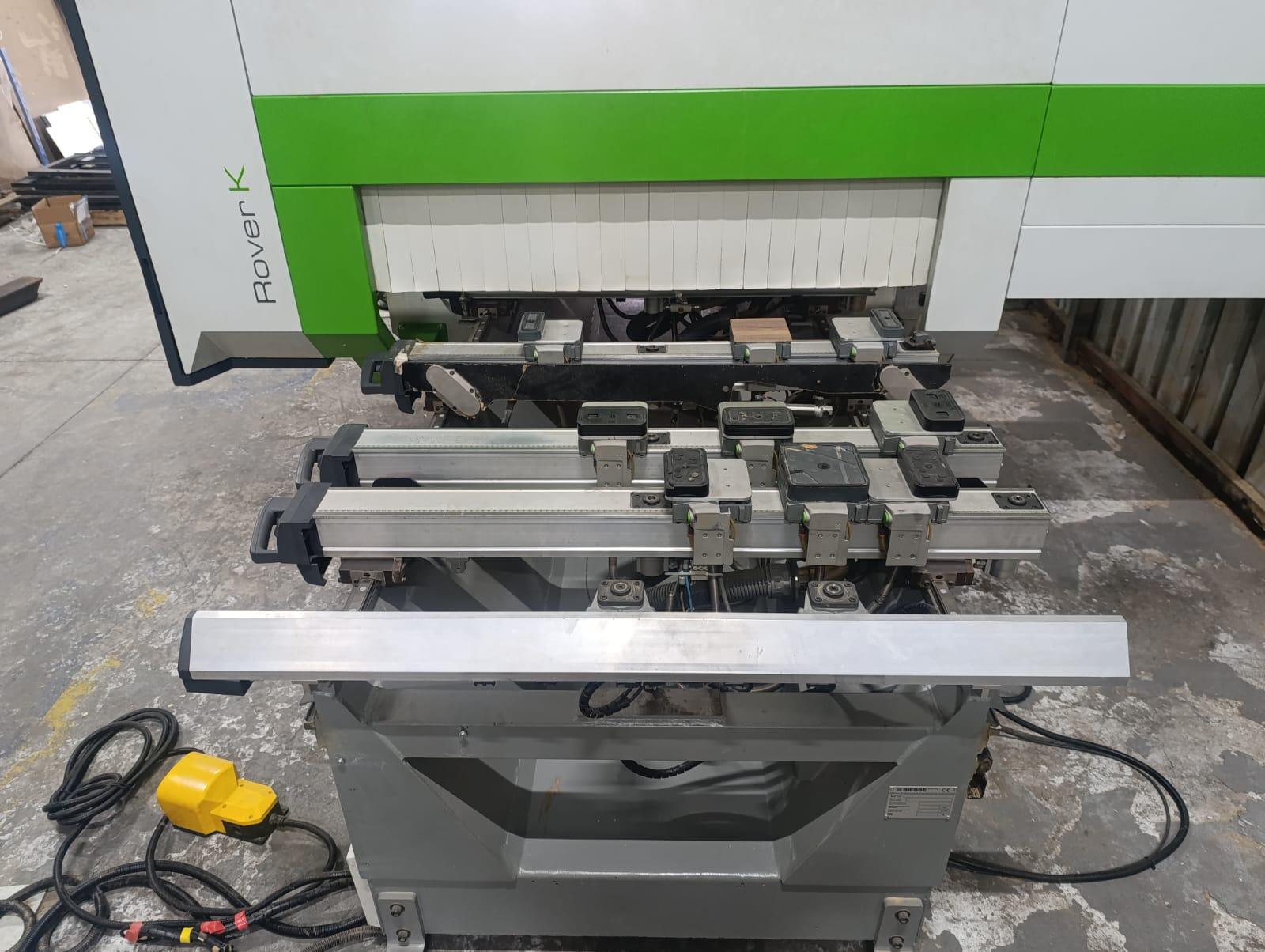 Biesse Rover K 1232 G Çift Taraflı Yatay Kapı Frezeli Cnc Makinesi (2015)