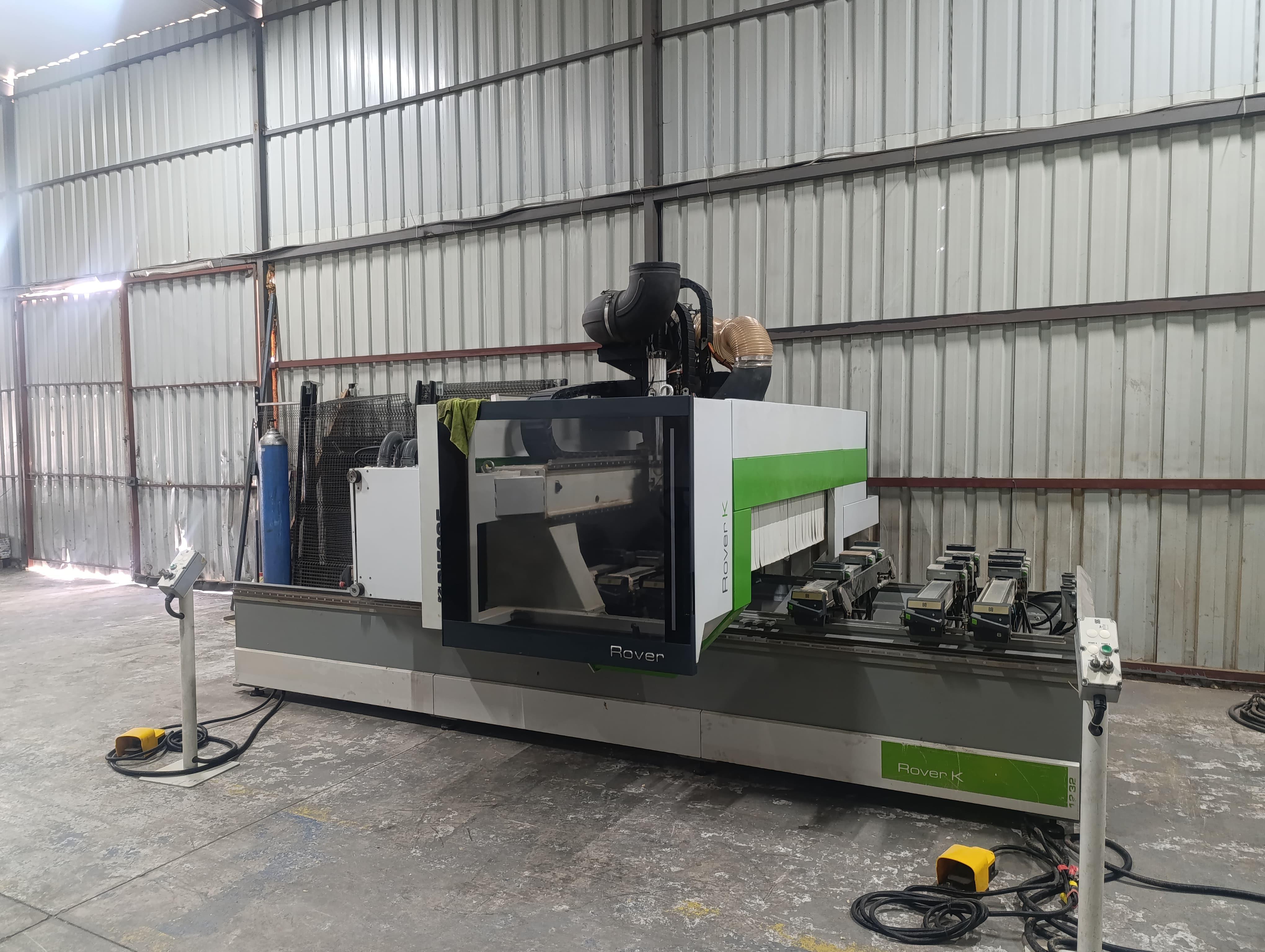 Biesse Rover K 1232 G Çift Taraflı Yatay Kapı Frezeli Cnc Makinesi (2015)