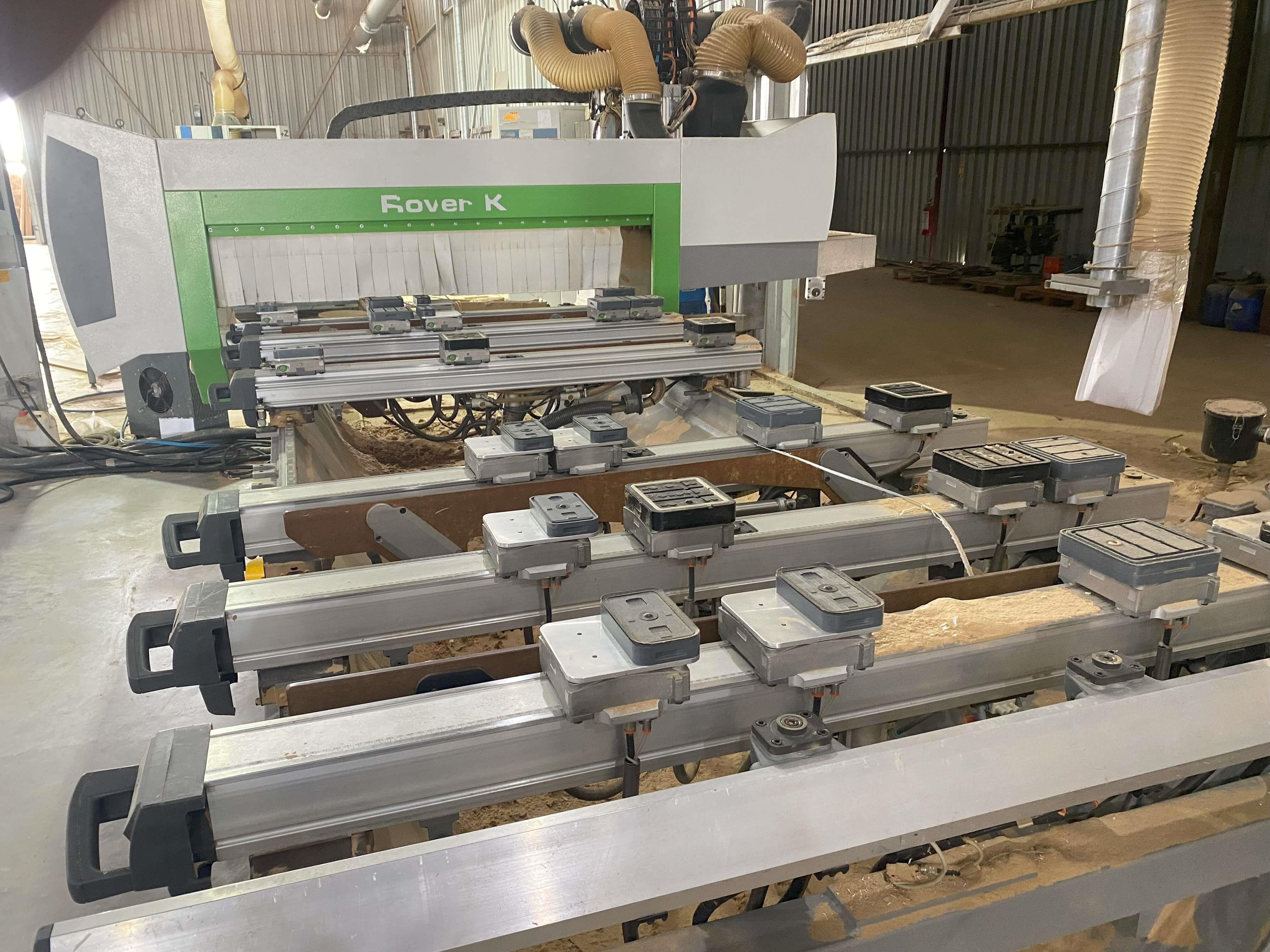 Biesse Rover K 1532 G Çift Taraflı Yatay Kapı Frezeli Cnc Makinesi (2013)